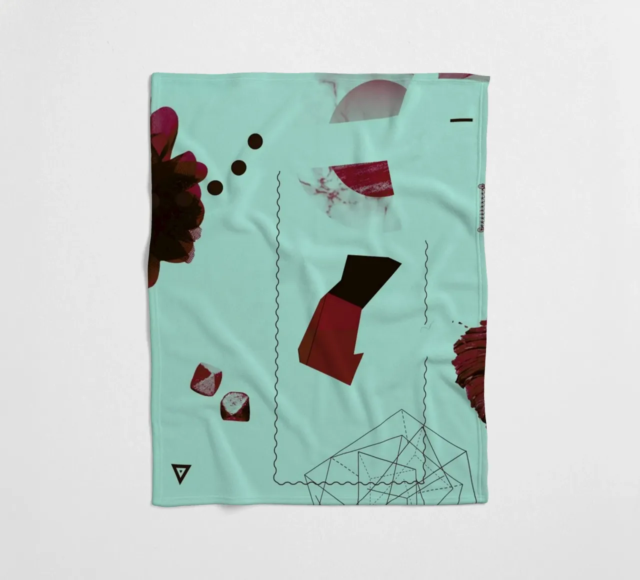 Objects 05 fleece blanket by Andreas Jarner