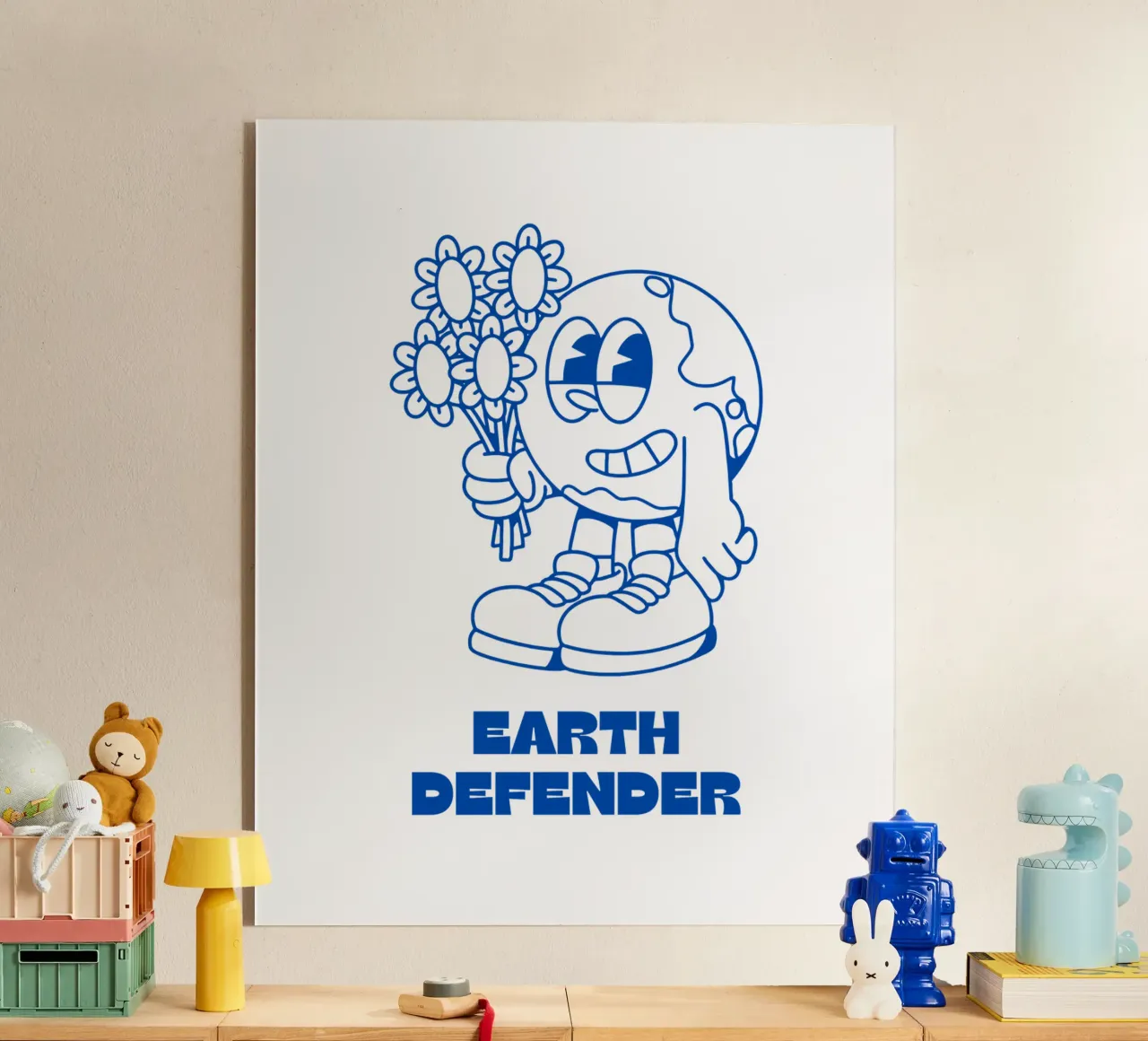 EARTH DEFENDER plexiglass da Einfach Uebel