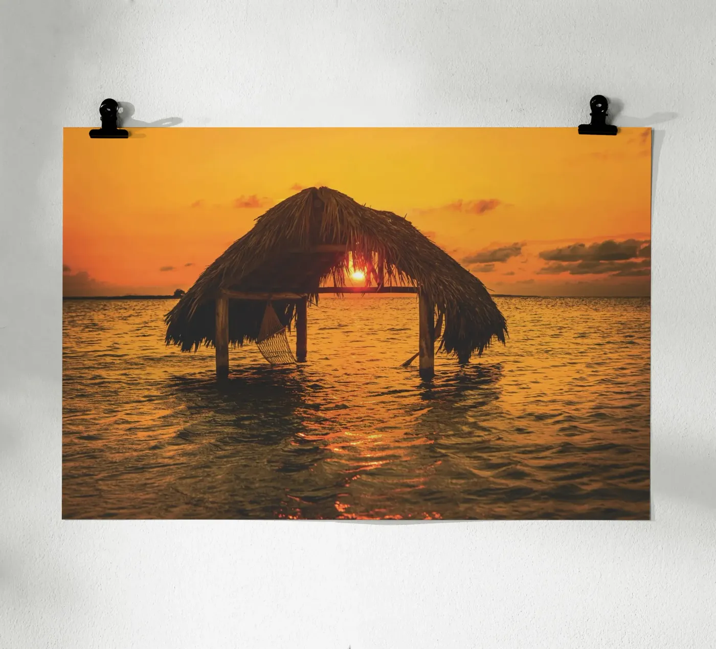 Cuban Sunset poster by Dave Hare Photography