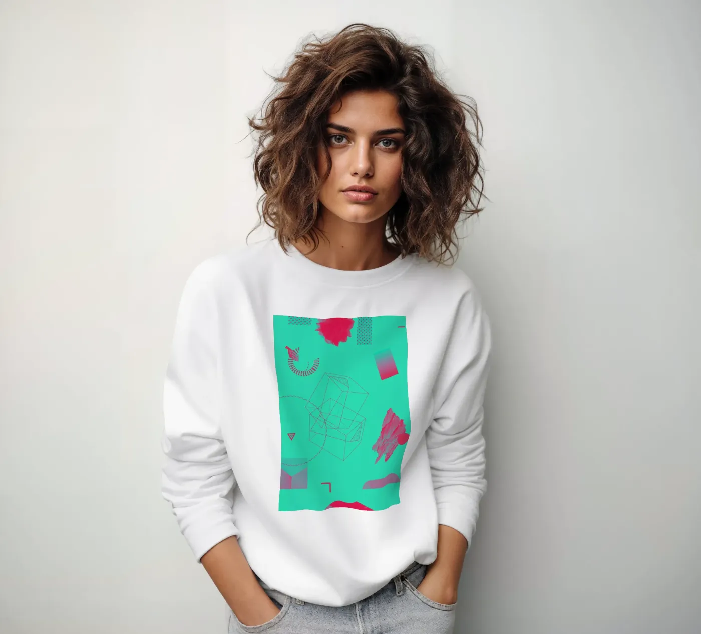 Objects 10 sweatshirt van Andreas Jarner