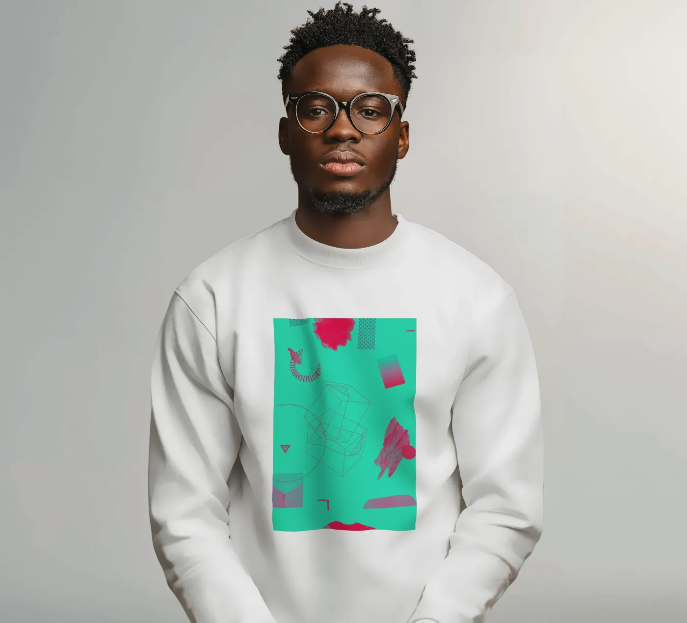 Objects 10 sweatshirt van Andreas Jarner