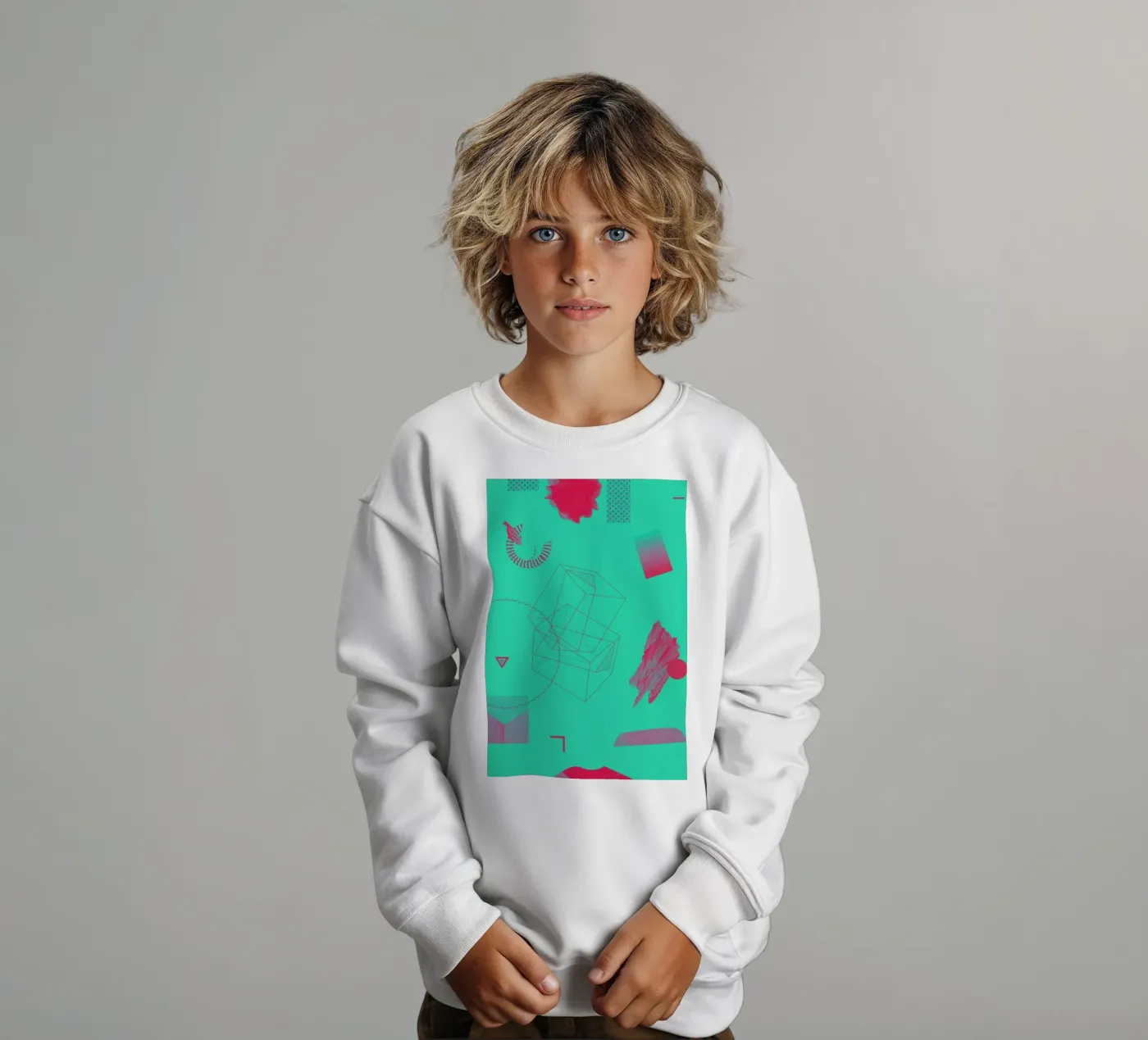 Objects 10 kinder sweatshirt van Andreas Jarner