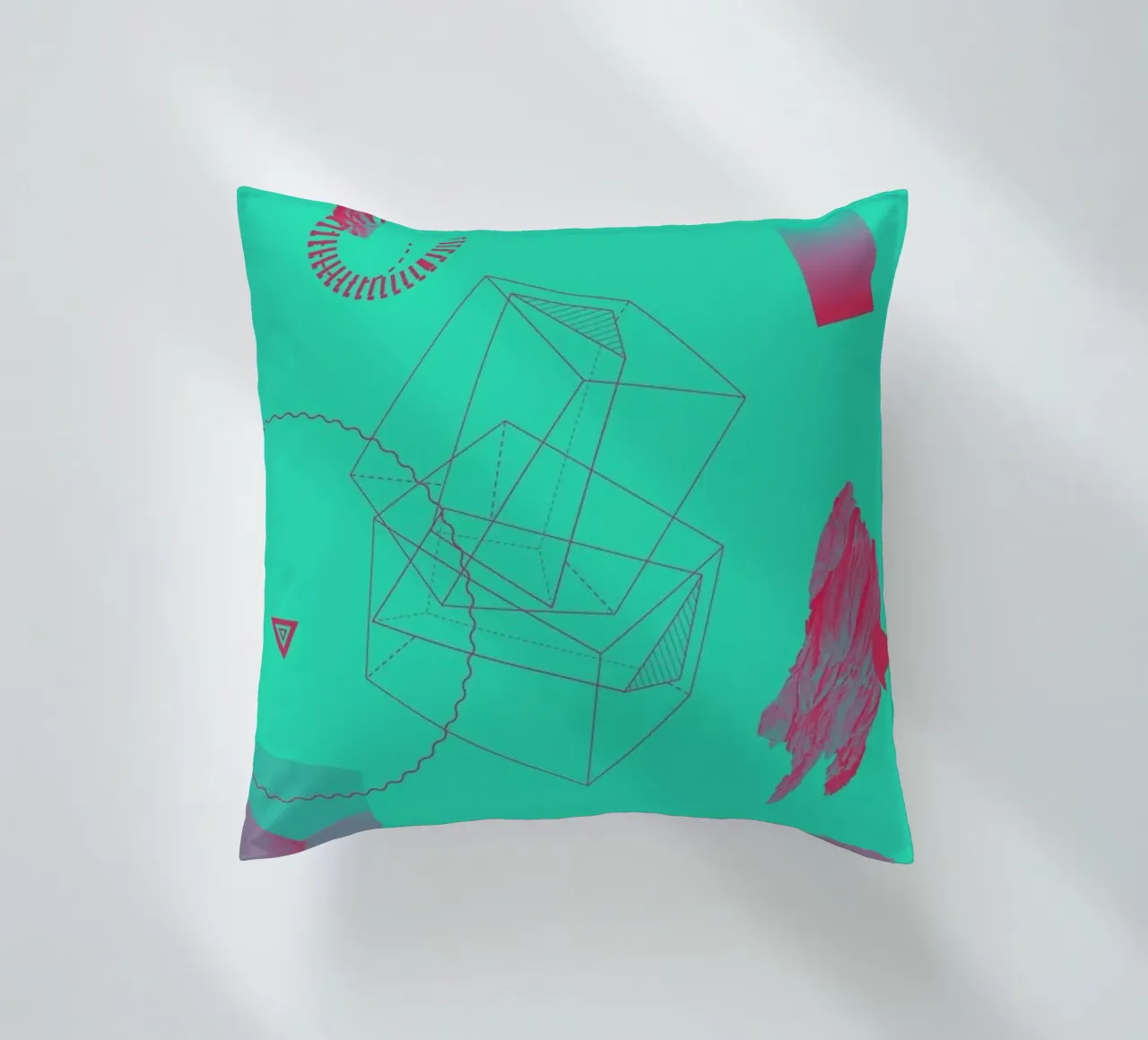 Objects 10 decorative cushion by Andreas Jarner