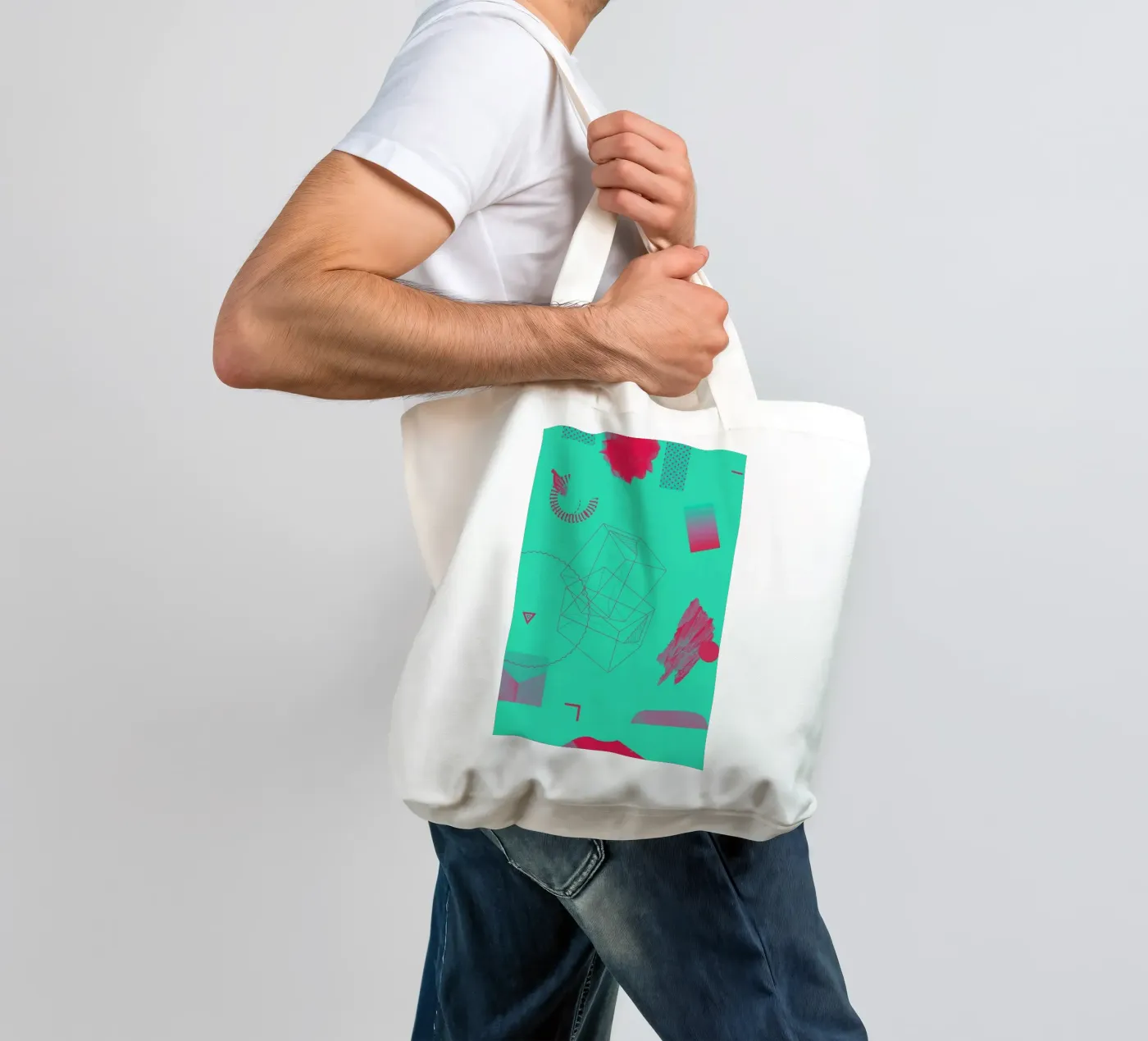 Objects 10 borsa in juta da Andreas Jarner