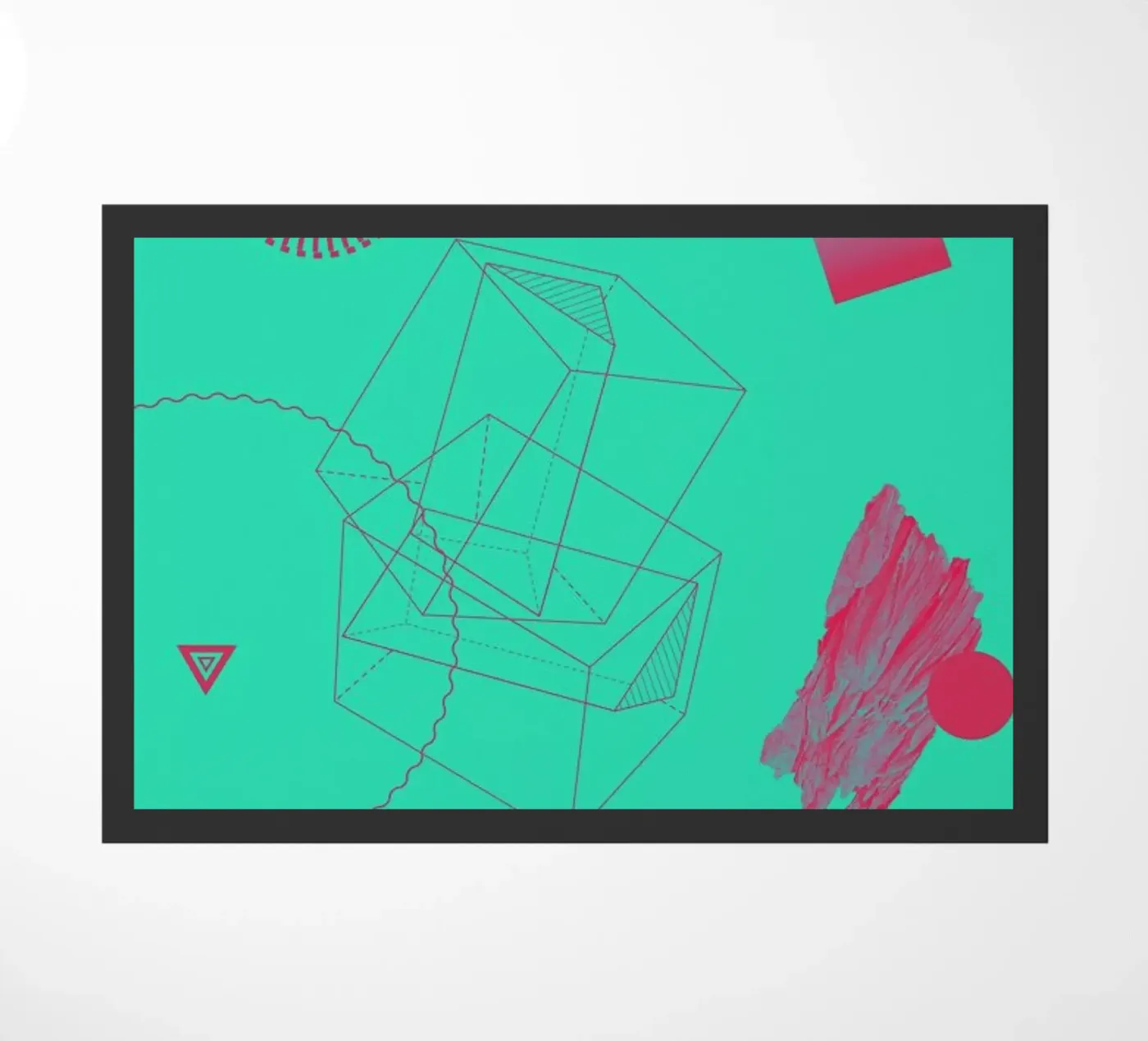 Objects 10 Fußmatte von Andreas Jarner