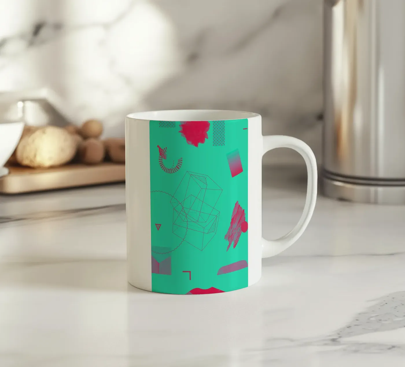 Objects 10 ceramic mug by Andreas Jarner