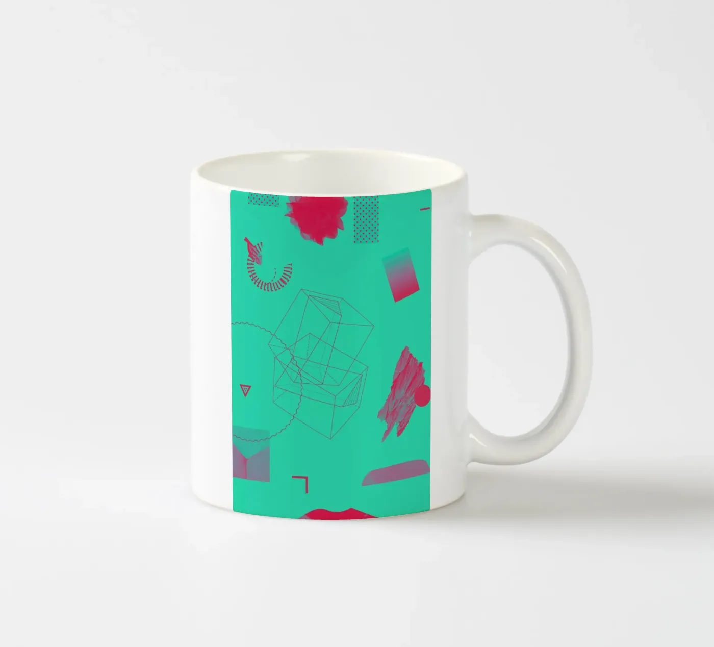 Objects 10 ceramic mug by Andreas Jarner