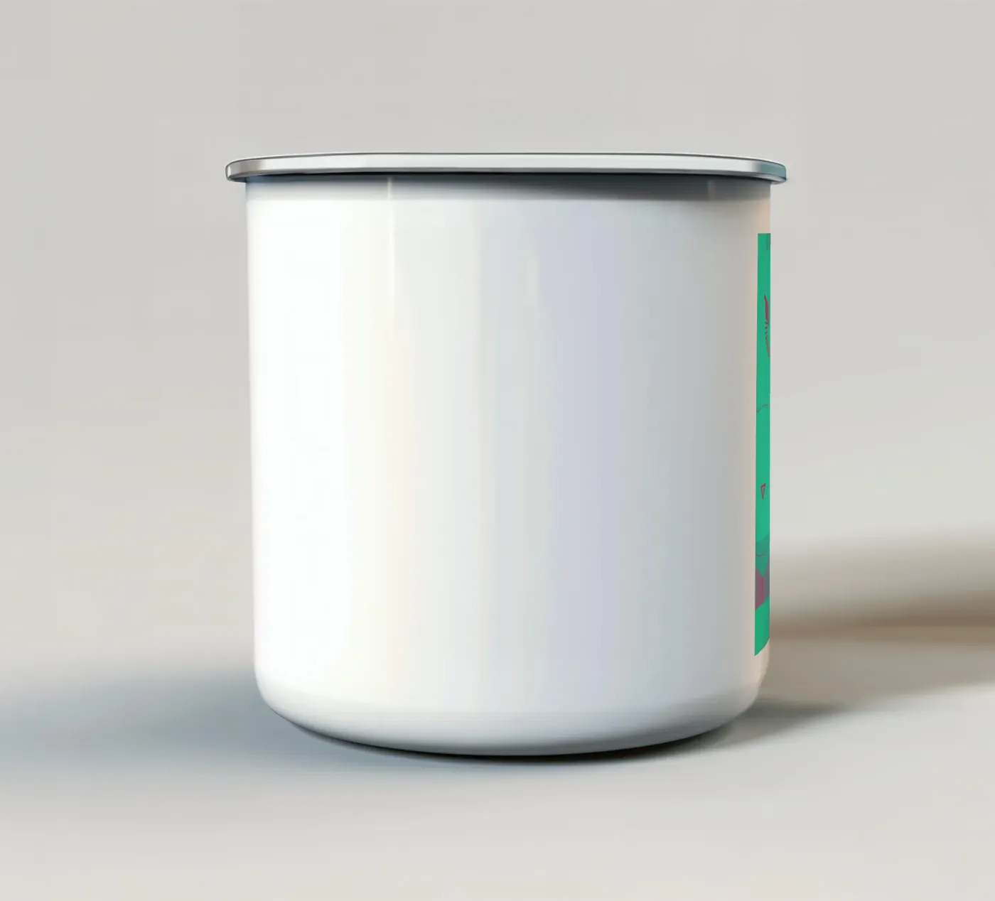 Objects 10 enamel mug by Andreas Jarner