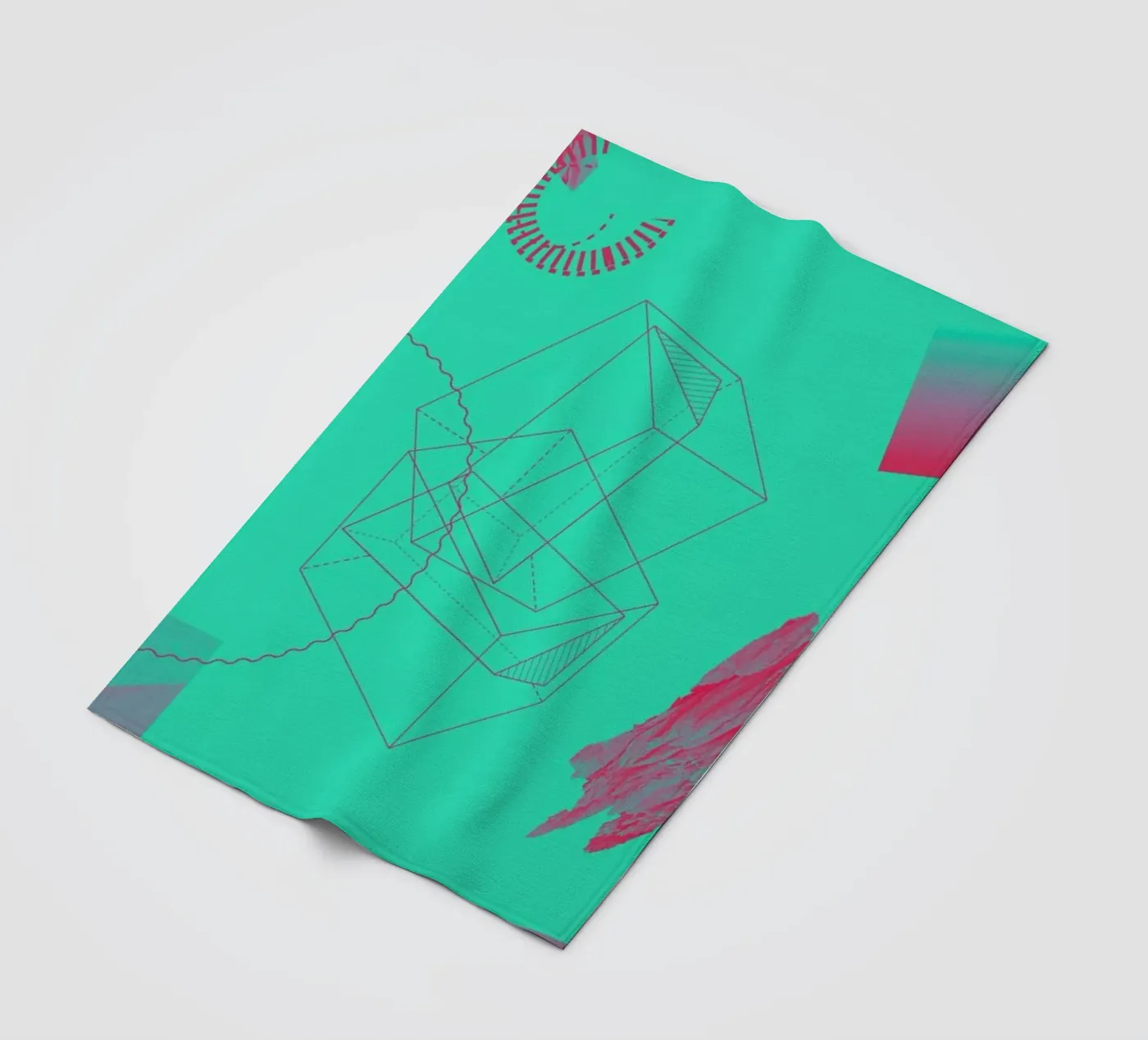Objects 10 Fleecedecke von Andreas Jarner