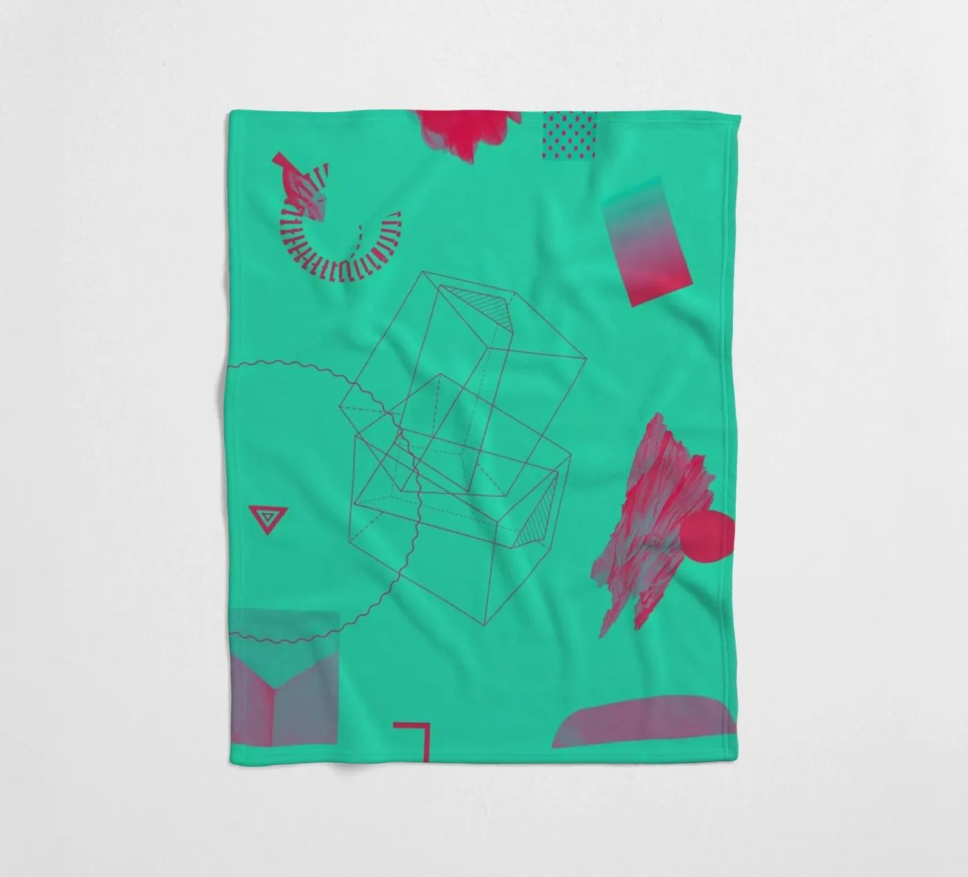Objects 10 Fleecedecke von Andreas Jarner
