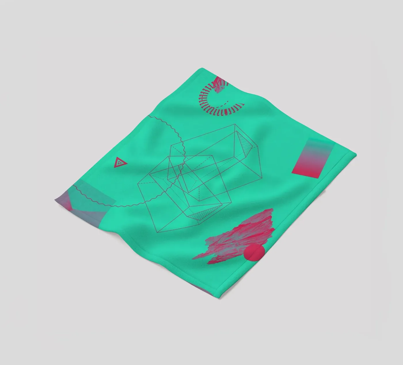 Objects 10 Fleecedecke von Andreas Jarner