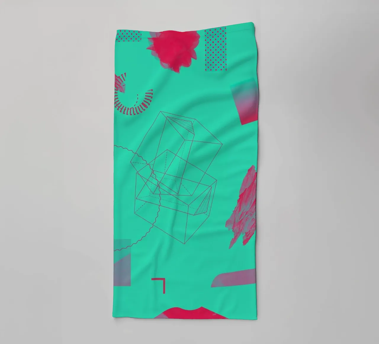 Objects 10 badhanddoek van Andreas Jarner