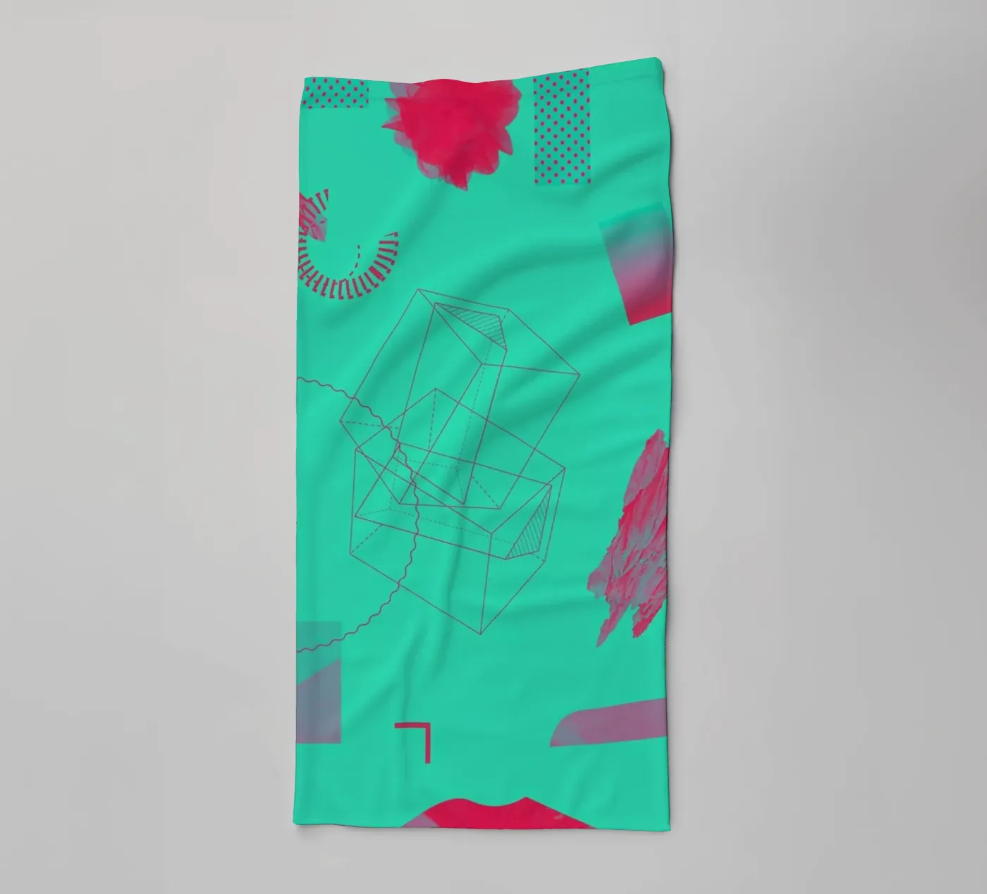 Objects 10 badhanddoek van Andreas Jarner