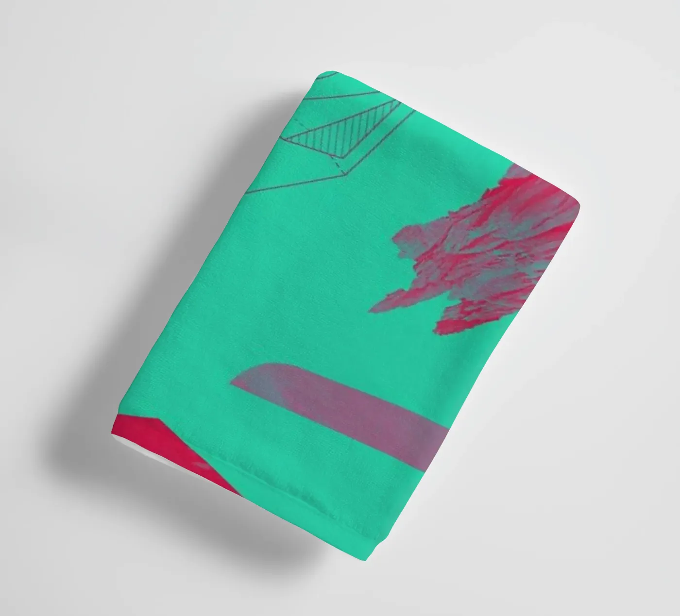 Objects 10 badhanddoek van Andreas Jarner