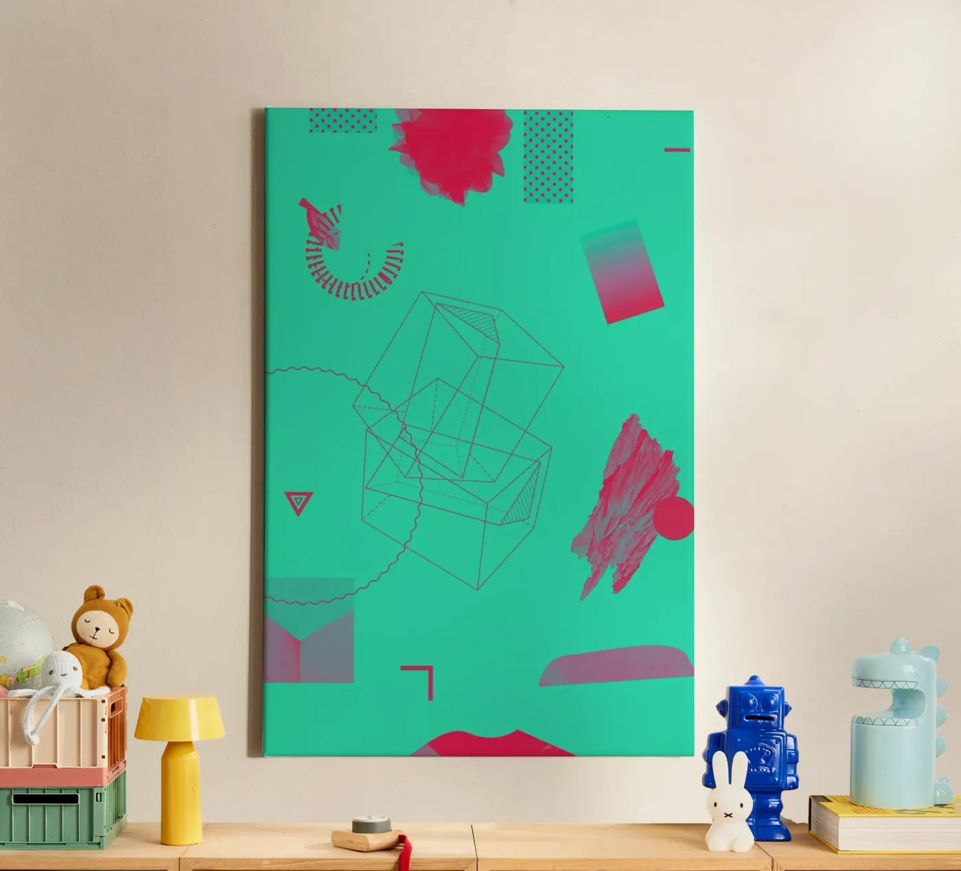 Objects 10 tela da Andreas Jarner