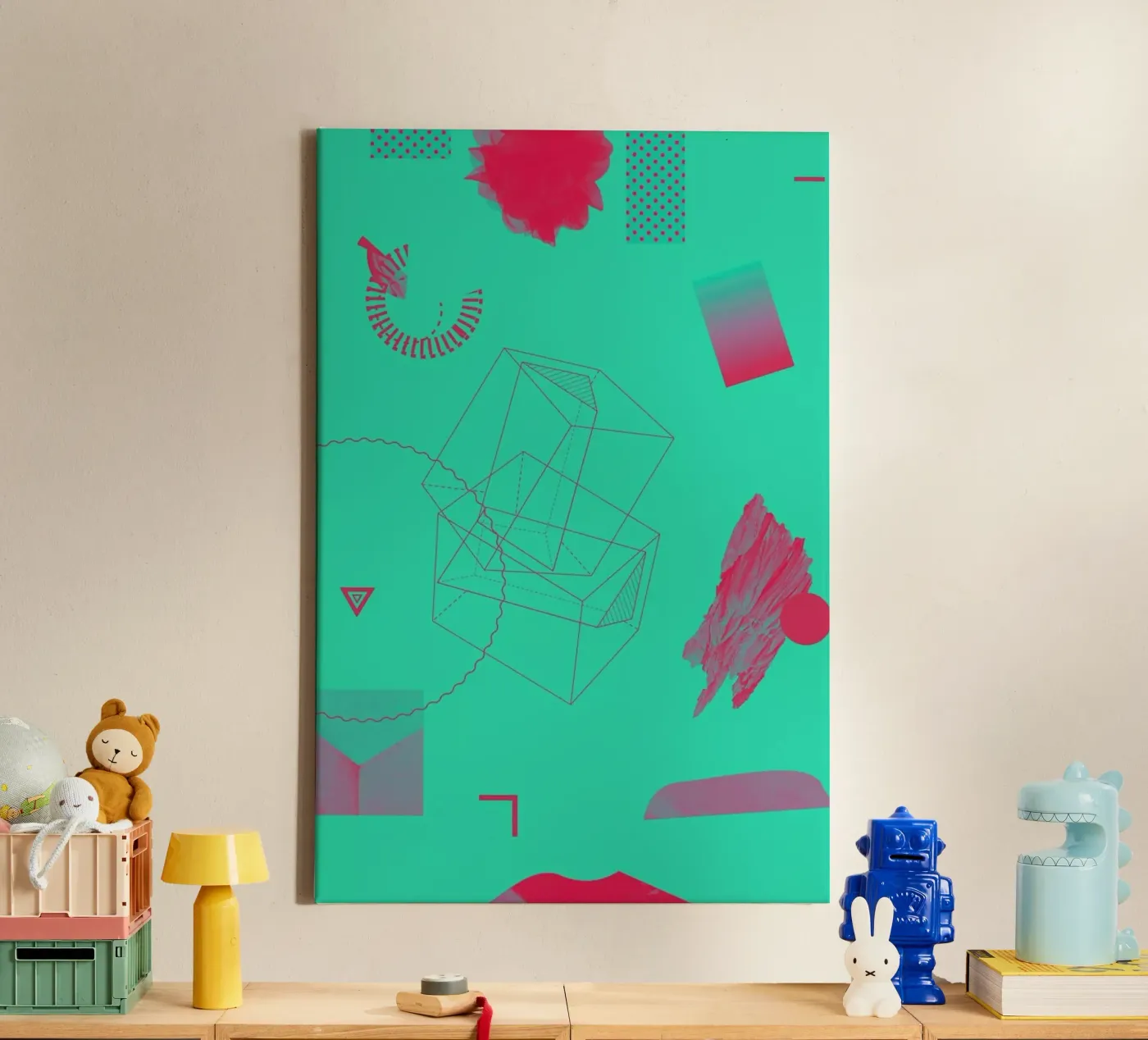 Objects 10 Leinwand von Andreas Jarner