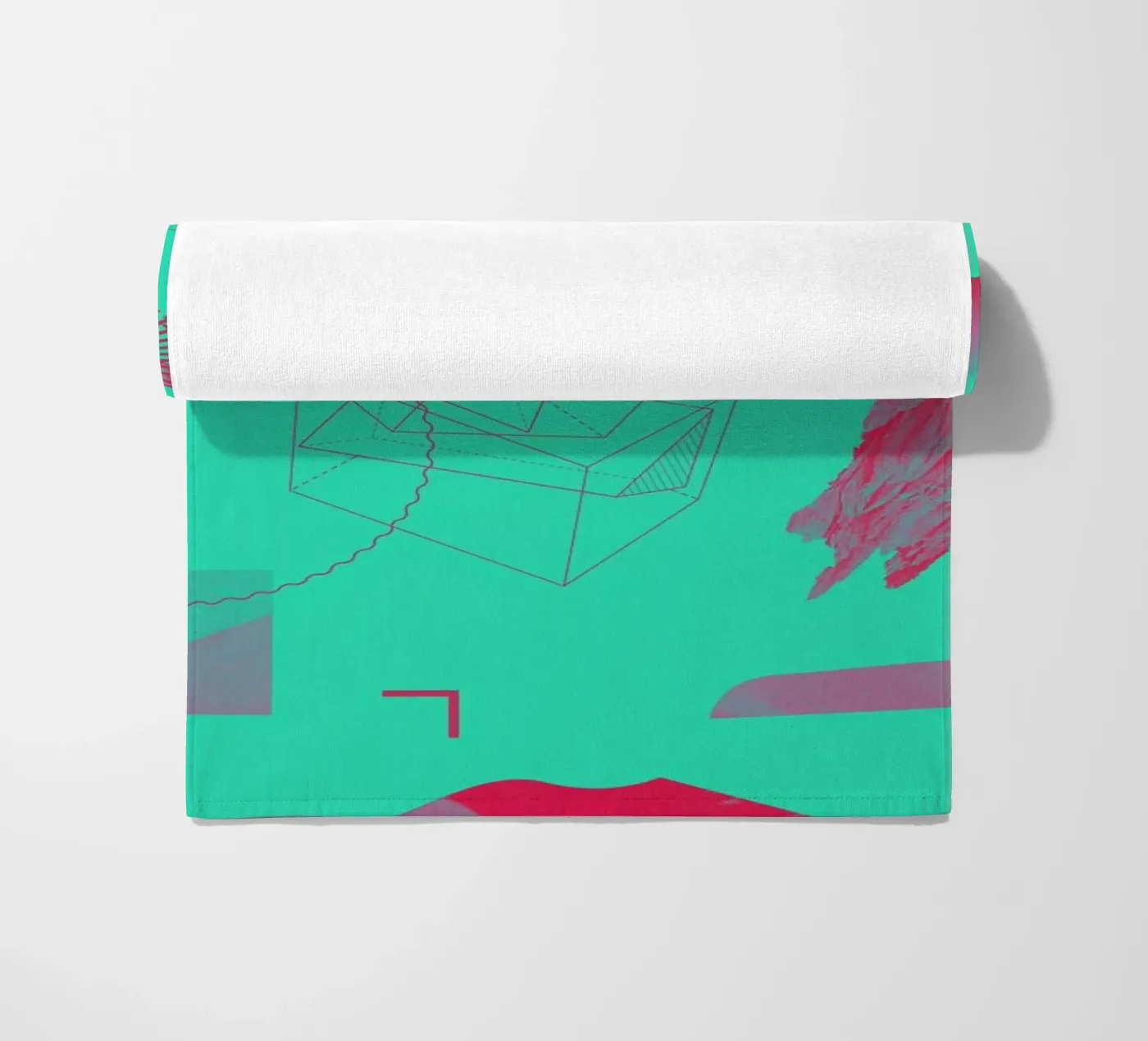 Objects 10 beach towel by Andreas Jarner