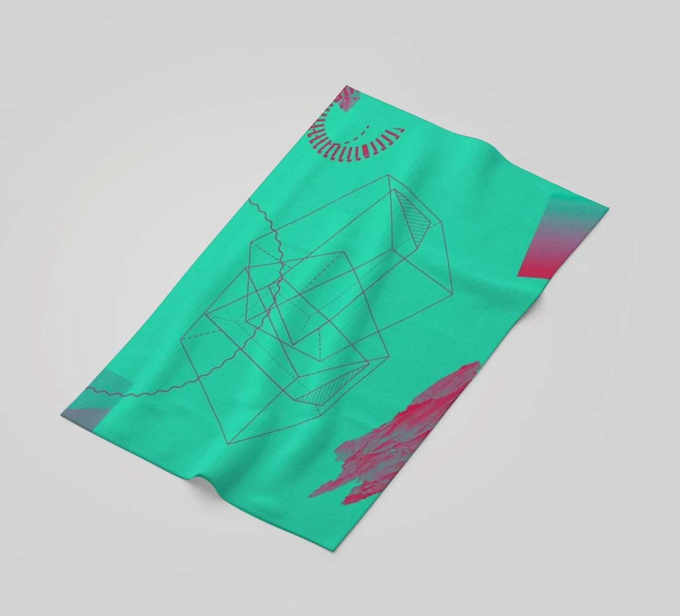 Objects 10 beach towel by Andreas Jarner