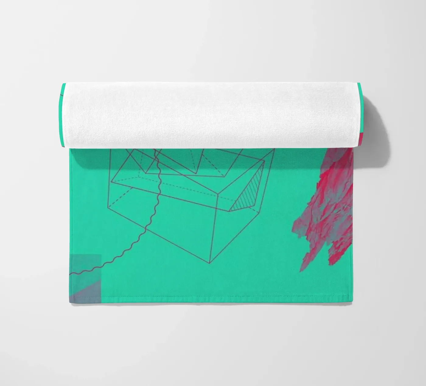 Objects 10 beach towel by Andreas Jarner