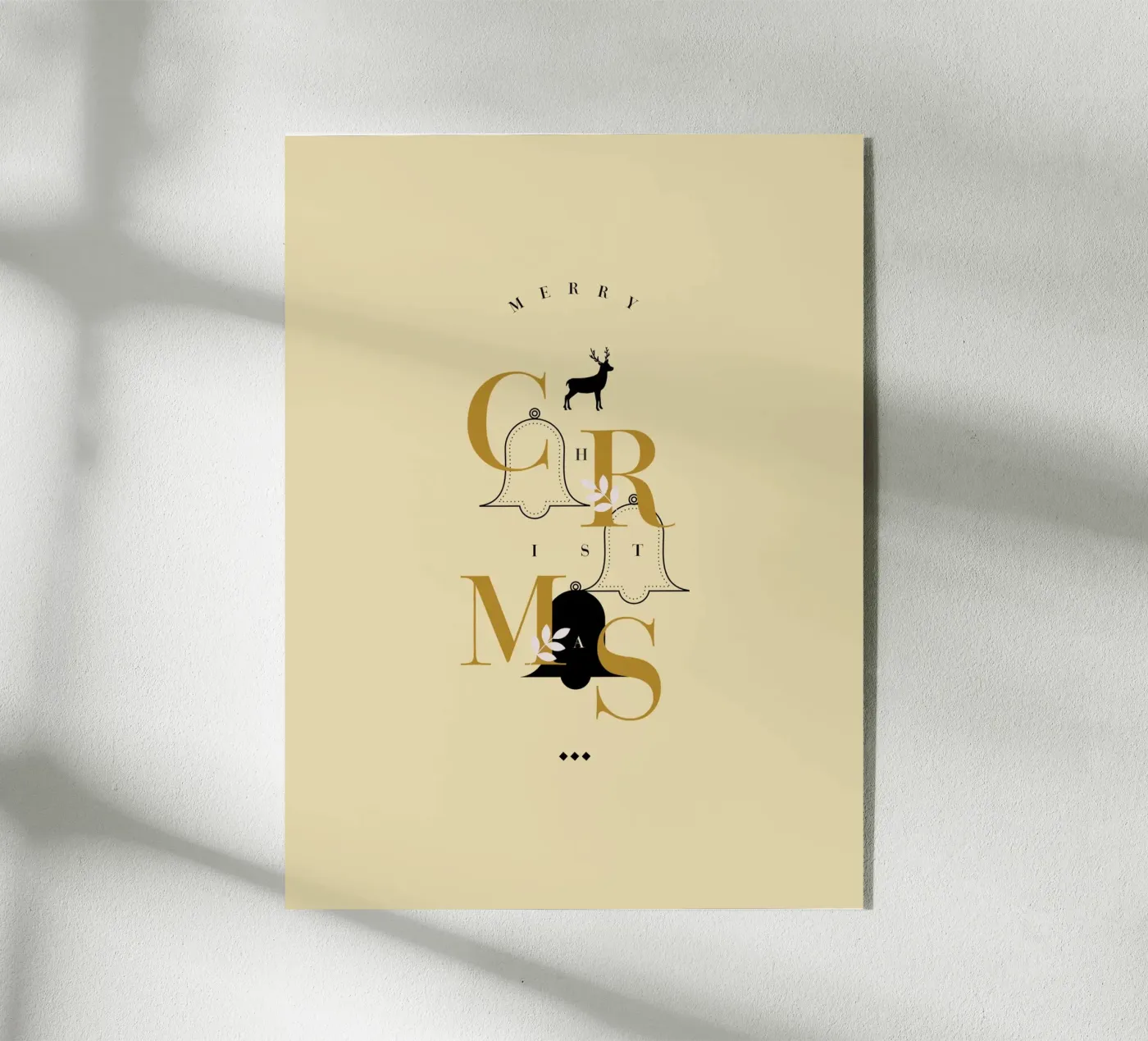 Merry Christmas plexiglass da KHouse Studio