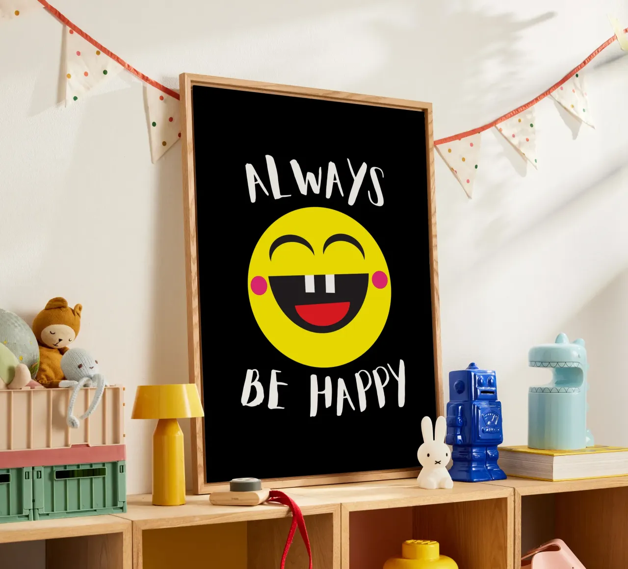 Always be happy plexiglass da happieeagle