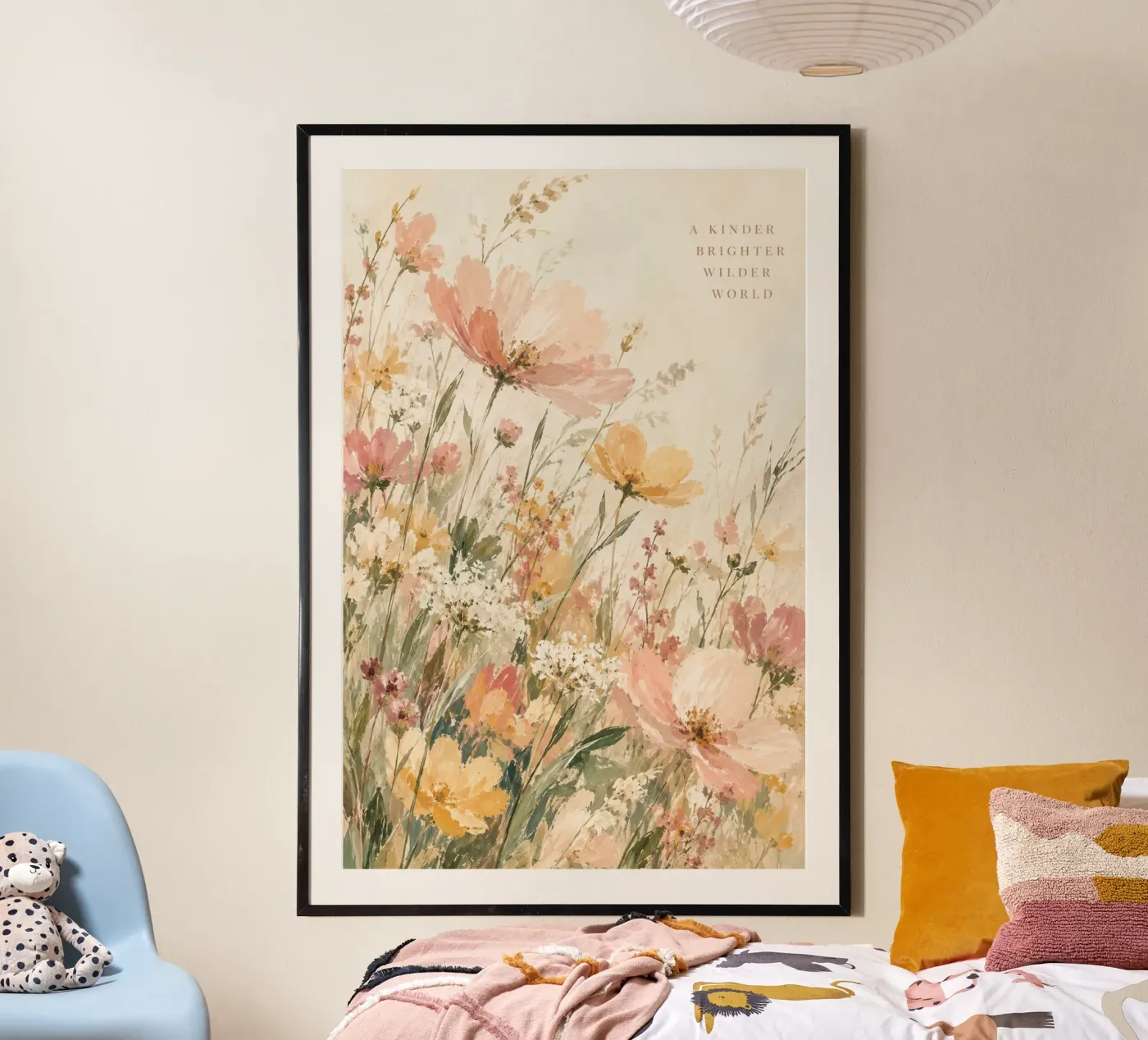 Blumen poster by Linsi