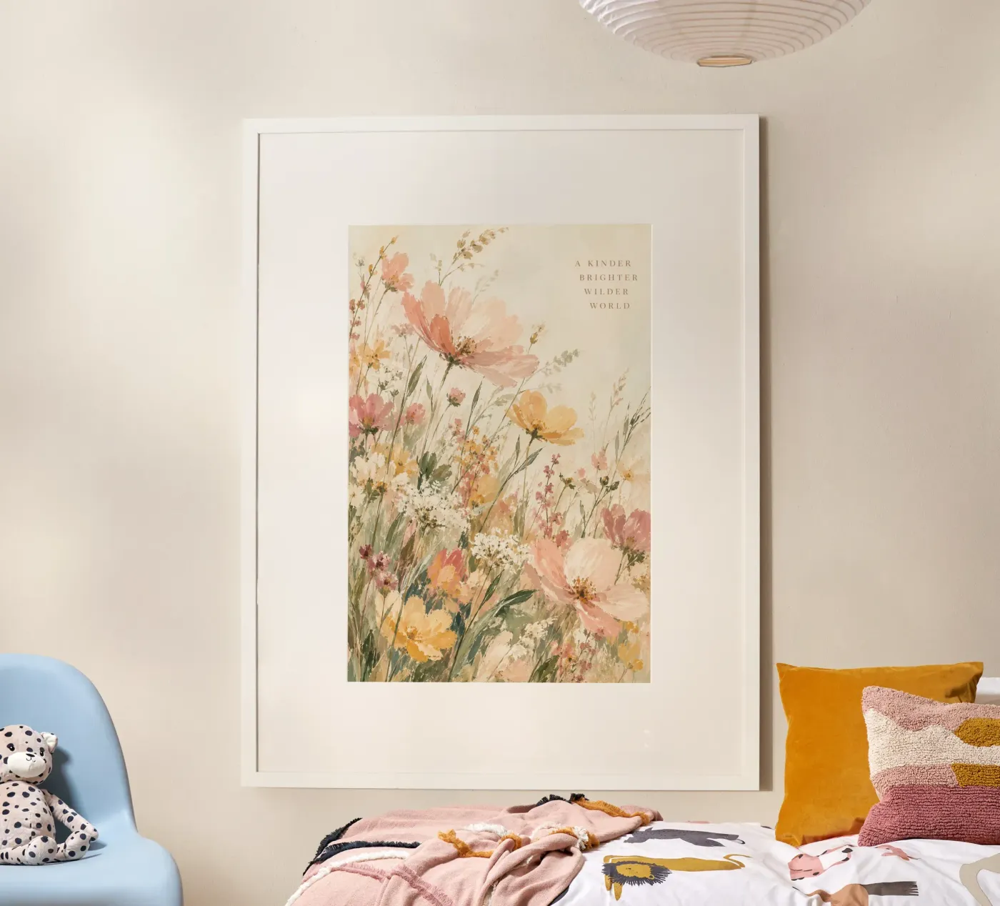Blumen poster by Linsi