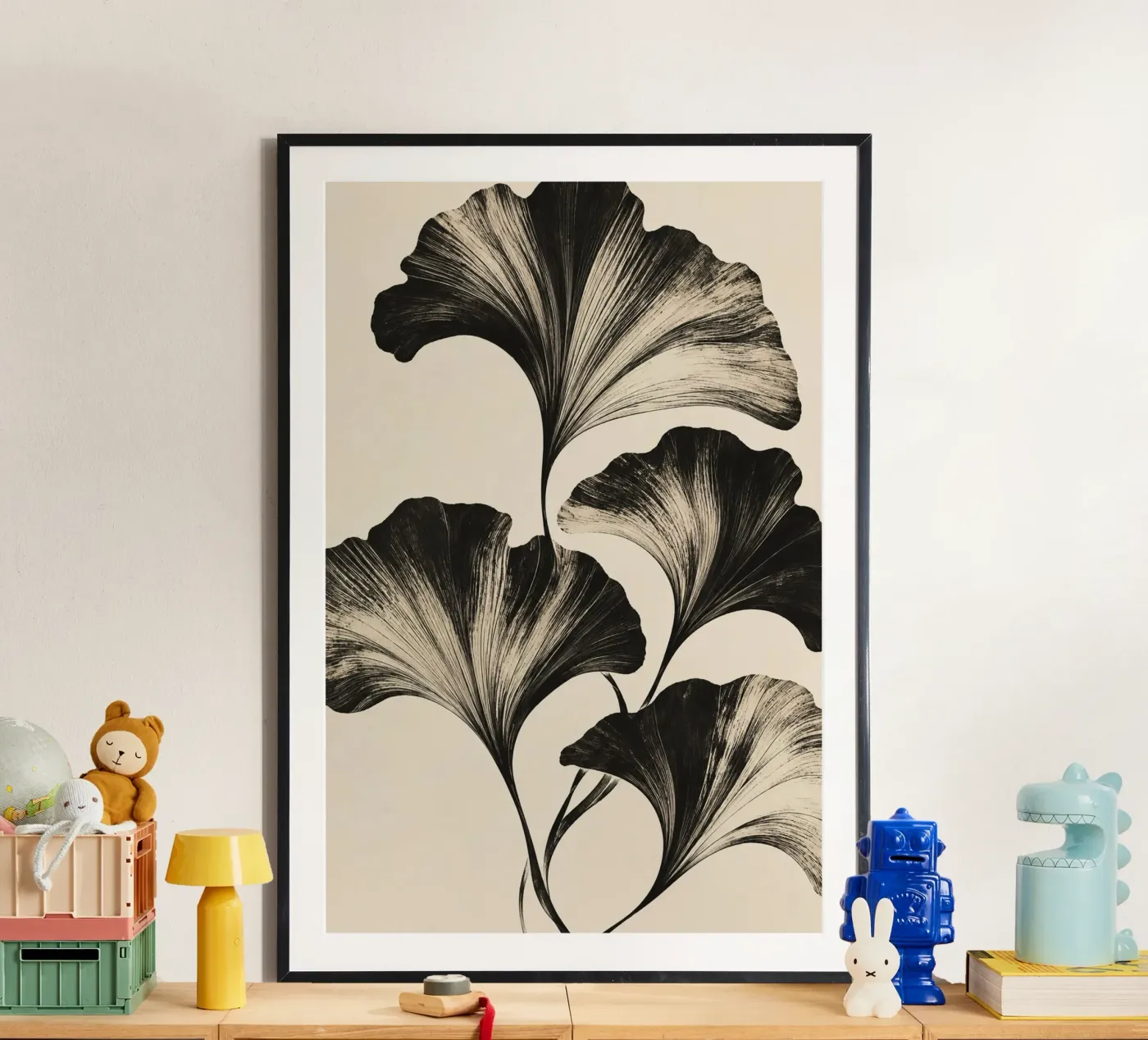 Gingko poster by Linsi
