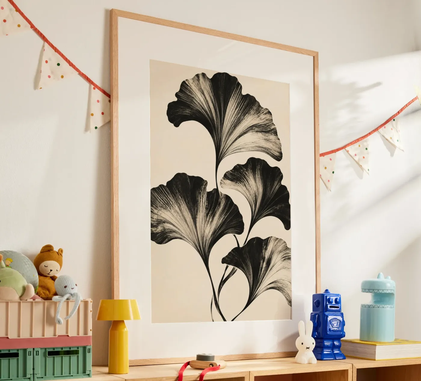 Gingko poster by Linsi