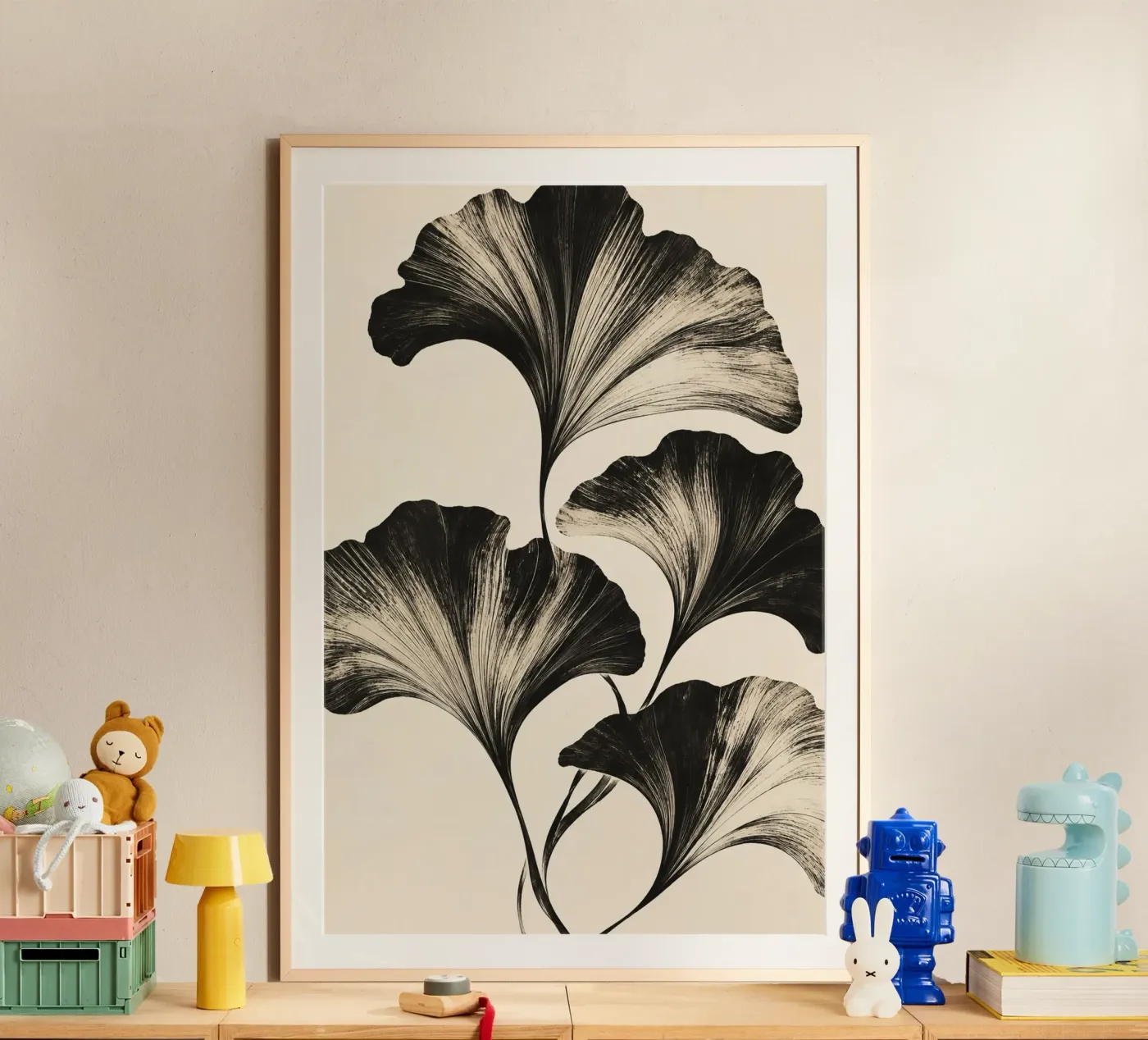 Gingko poster by Linsi