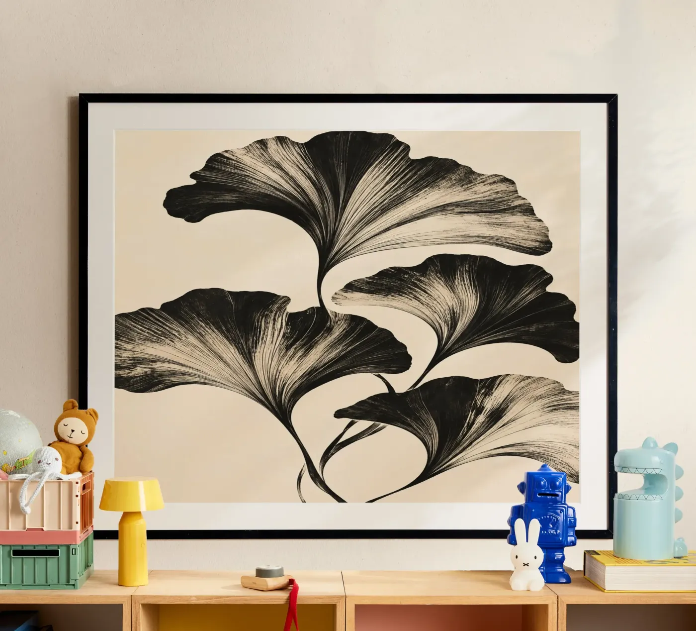 Gingko poster by Linsi