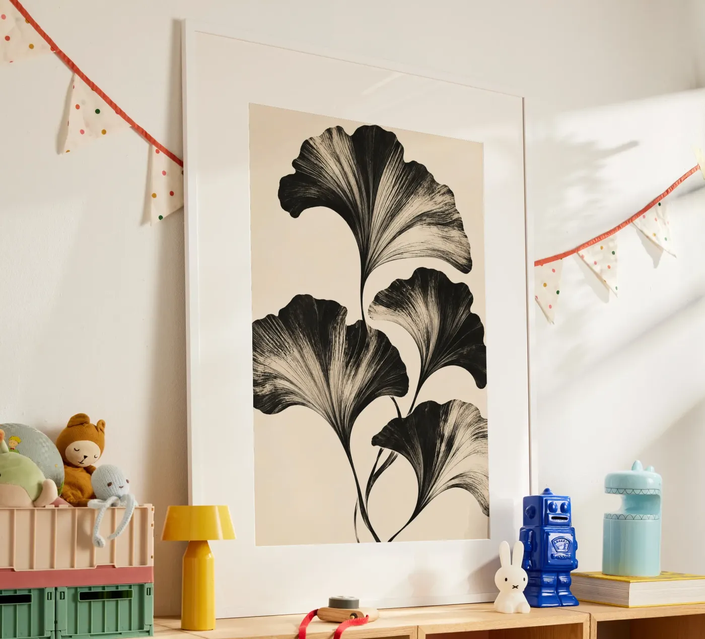Gingko poster by Linsi