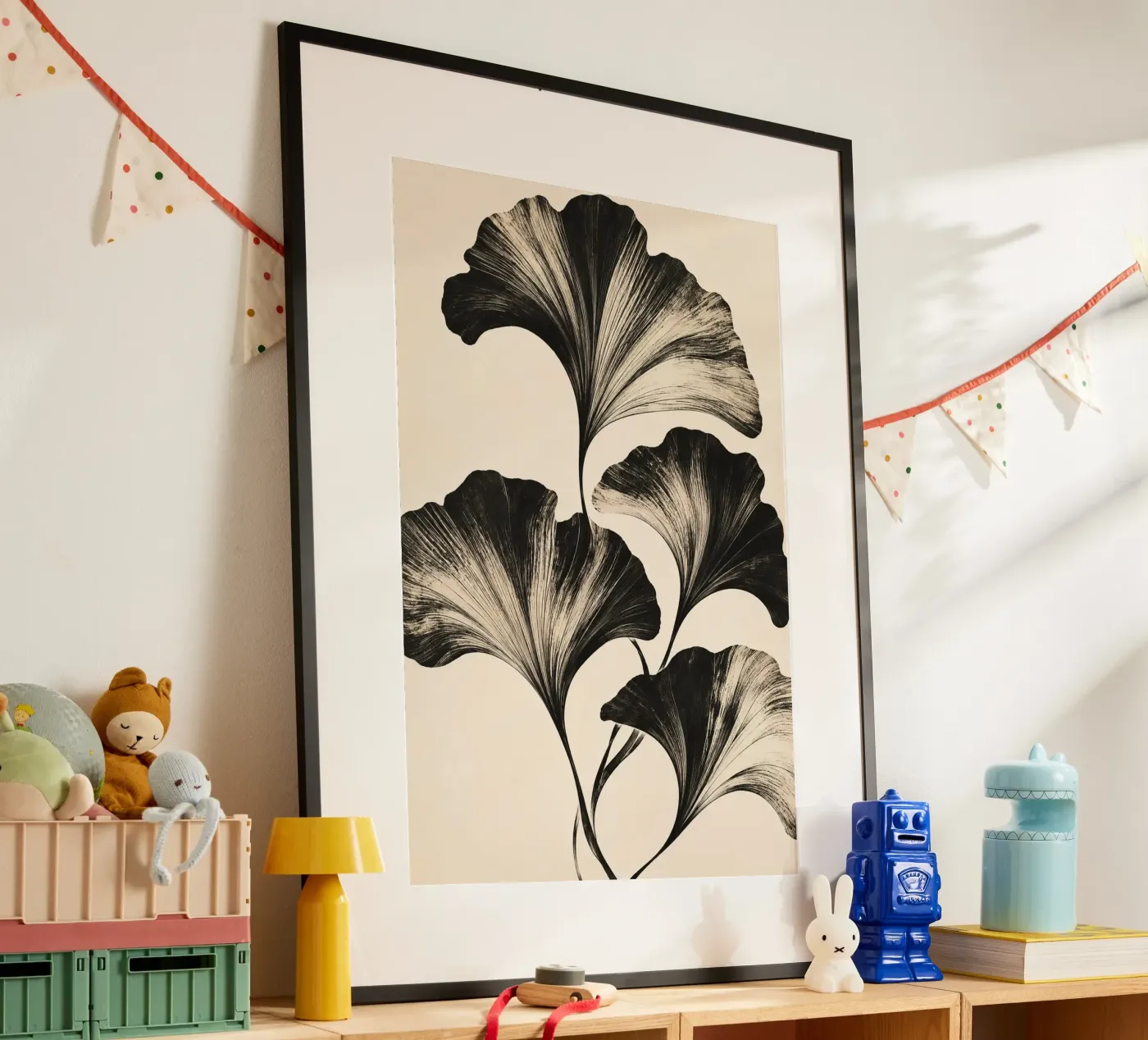 Gingko poster by Linsi
