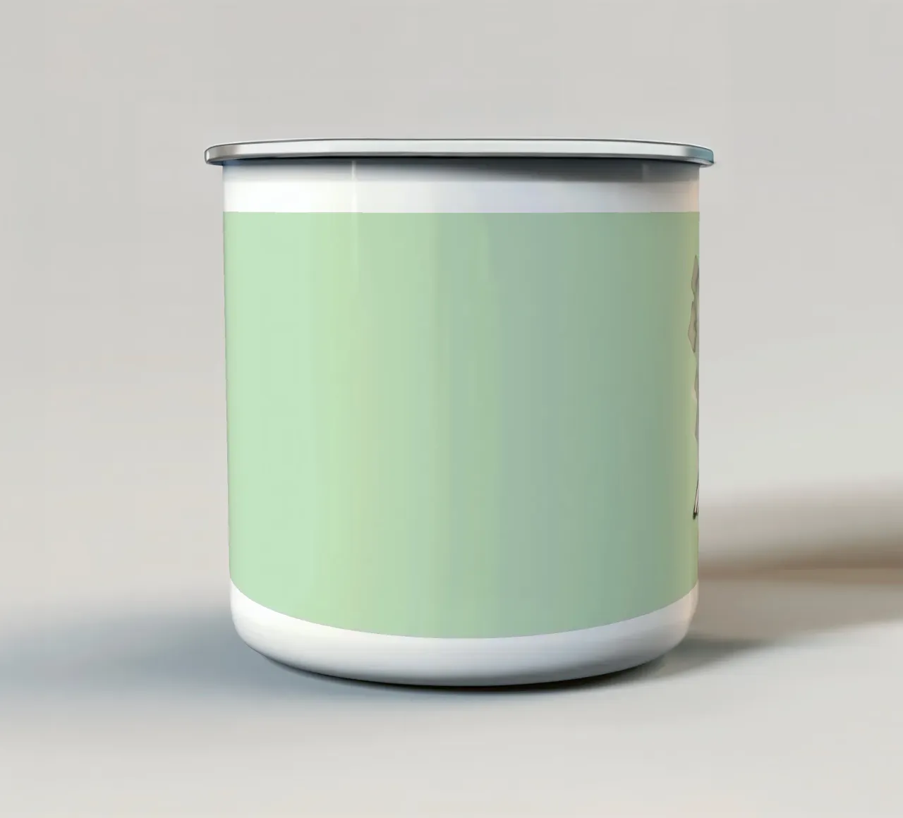 Cardellino acquerello tazza in smalto da BwiseLizzy