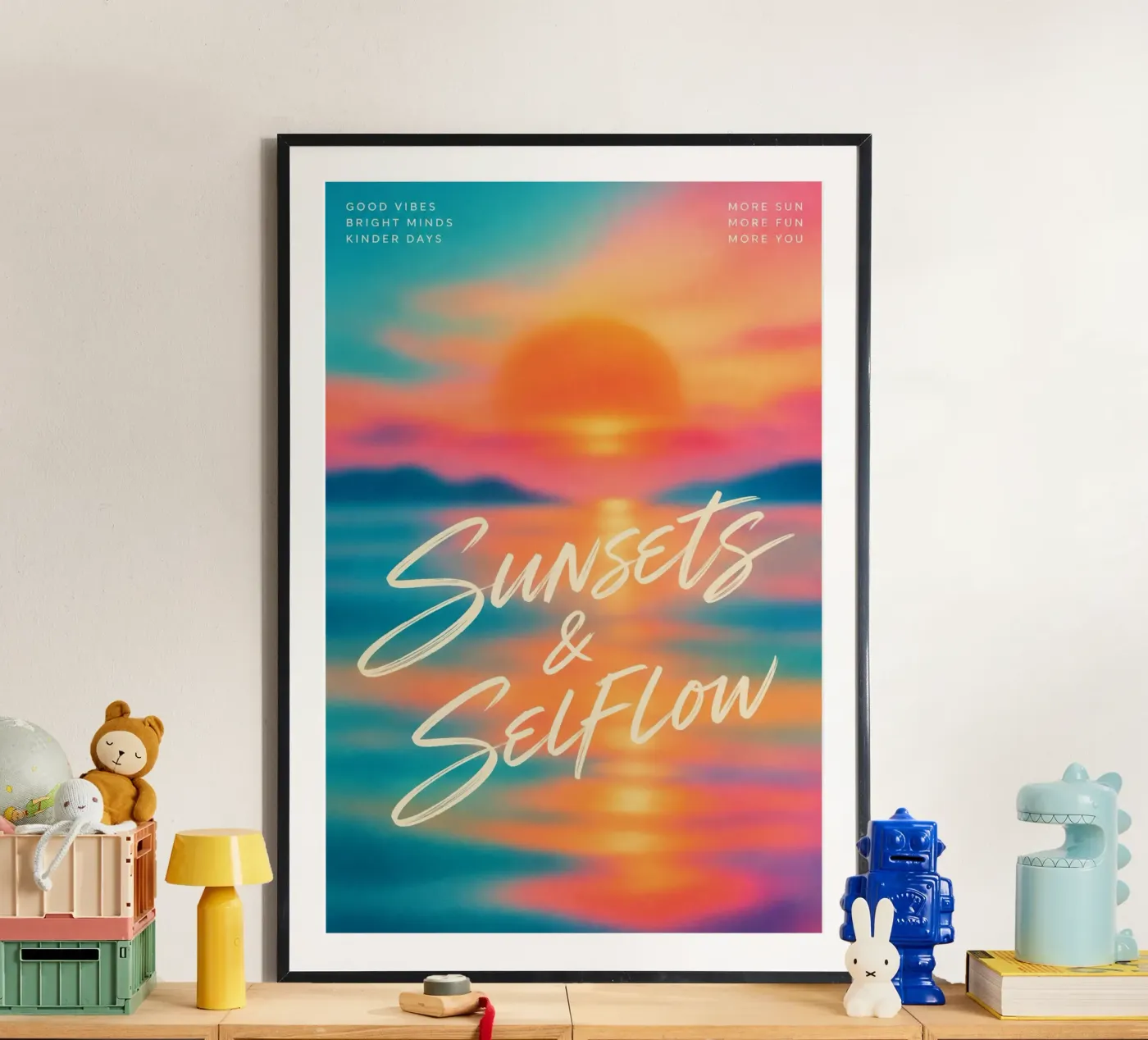 Sunsets poster van Linsi