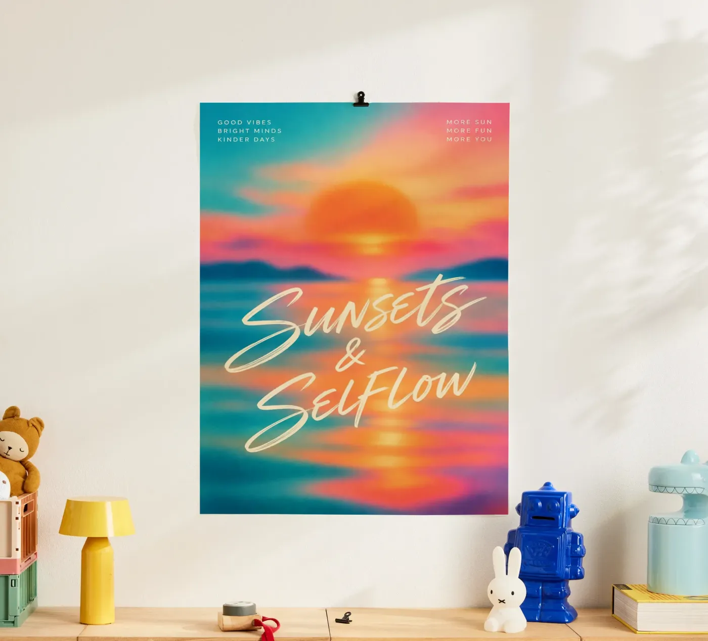 Sunsets poster van Linsi