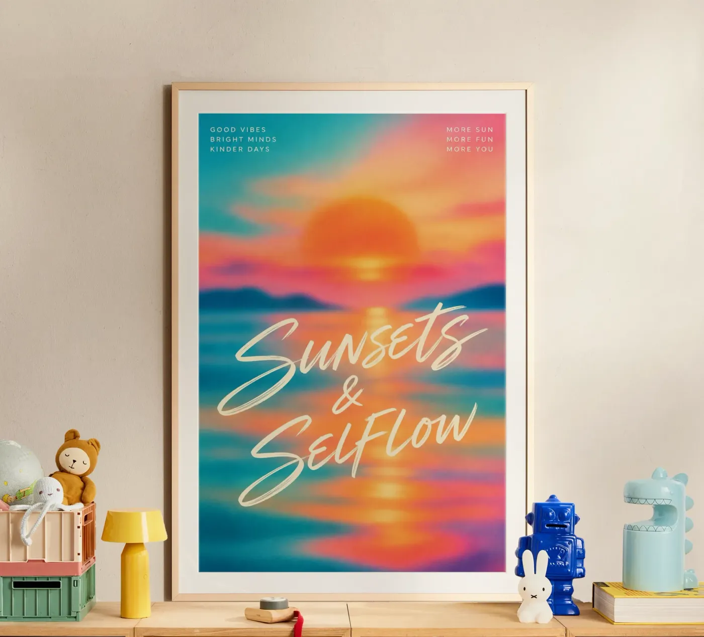 Sunsets poster van Linsi