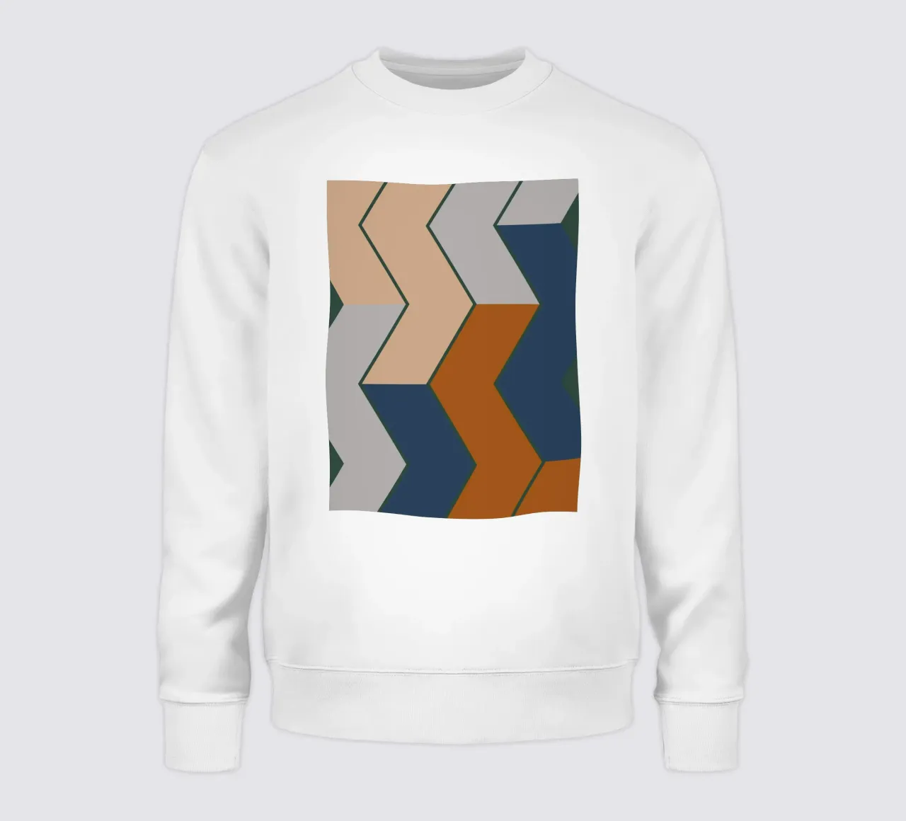 Moderno modello cromatico autunno-inverno felpa da KHouse Studio