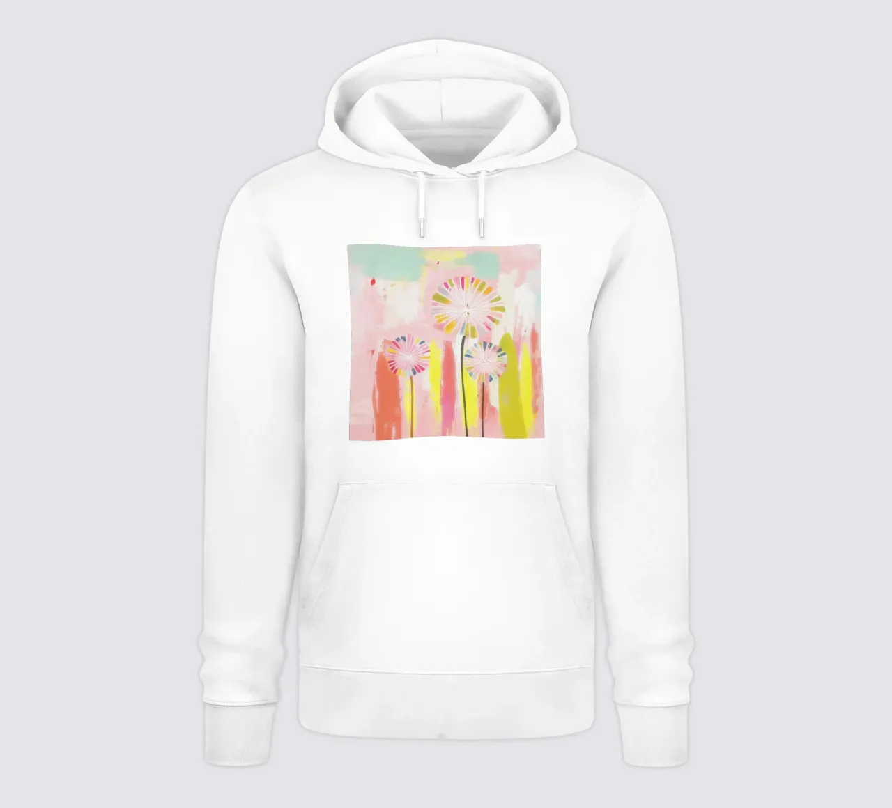 Tinte tenui felpa con cappuccio da Modern Muse