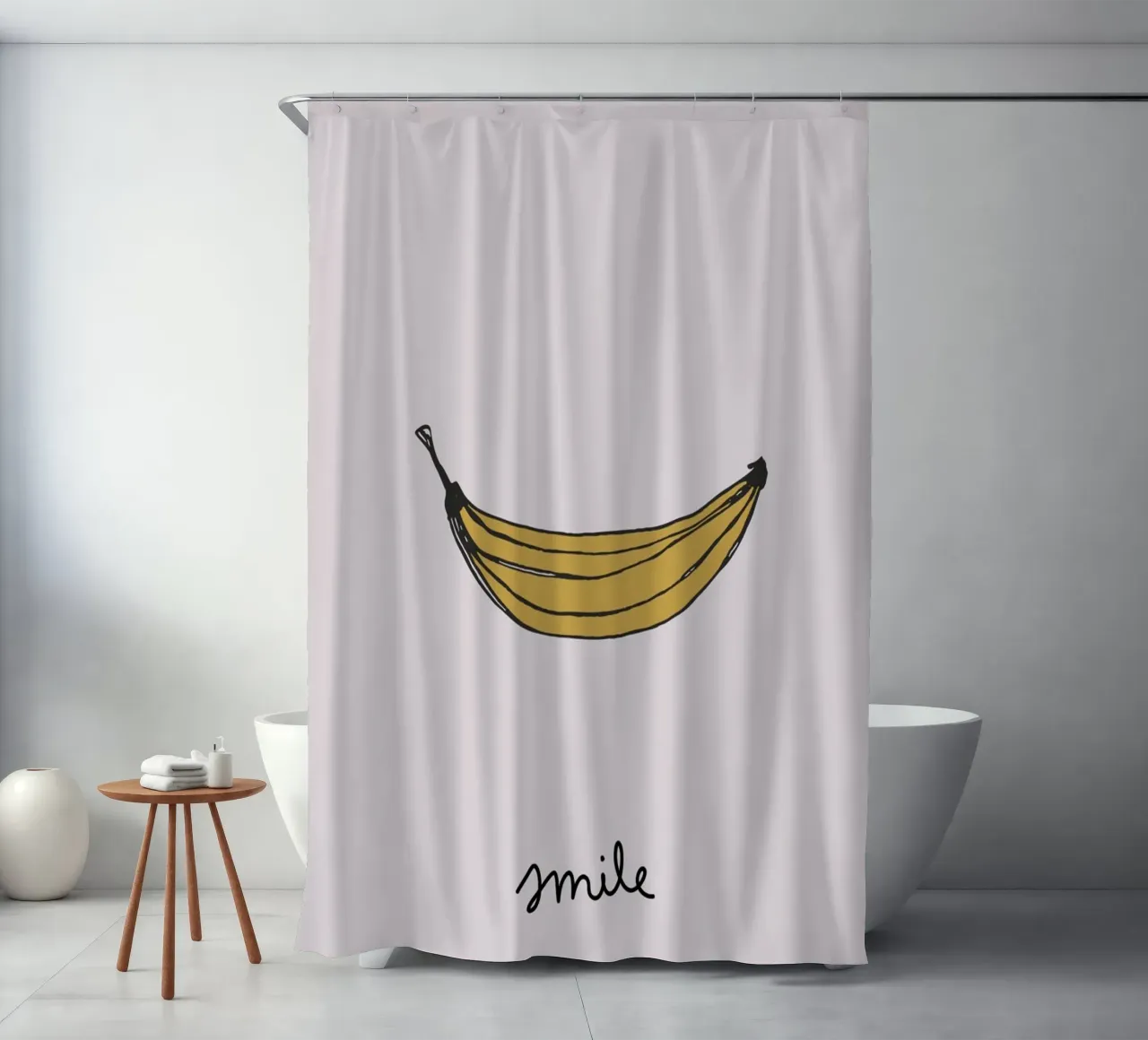 Smile Banana tenda da doccia da AleksandraAnna