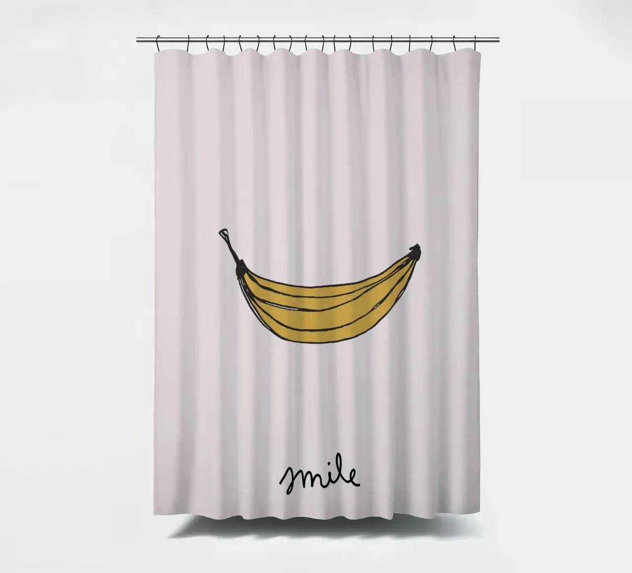Smile Banana tenda da doccia da AleksandraAnna