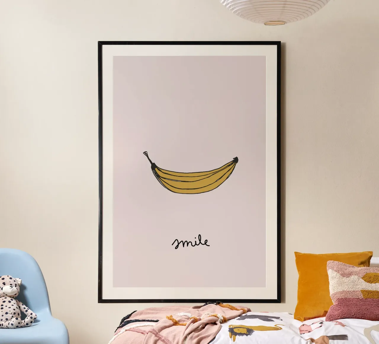 Smile Banana carta hahnemühle da AleksandraAnna