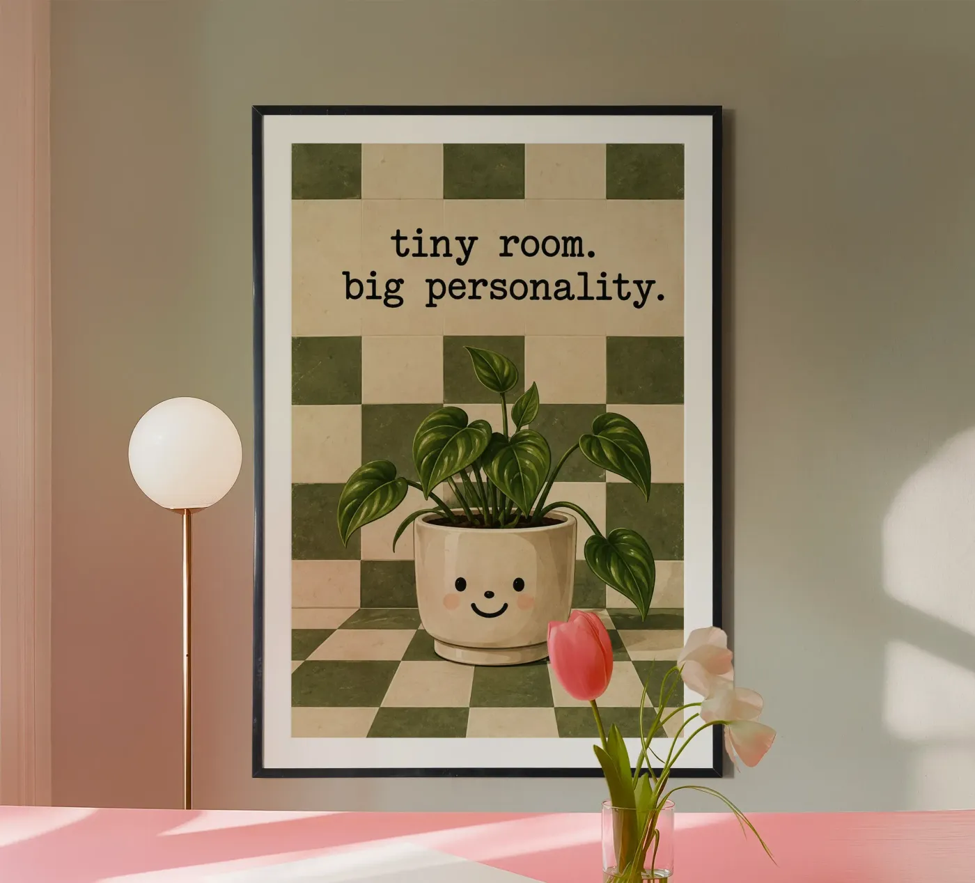 Tiny room Poster von Linsi