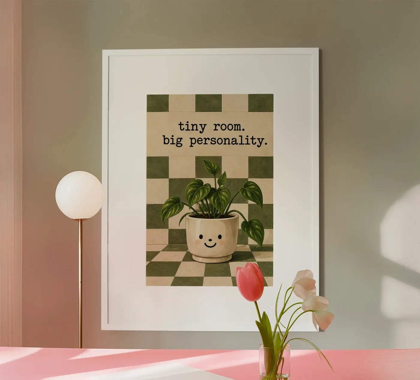 Tiny room Poster von Linsi
