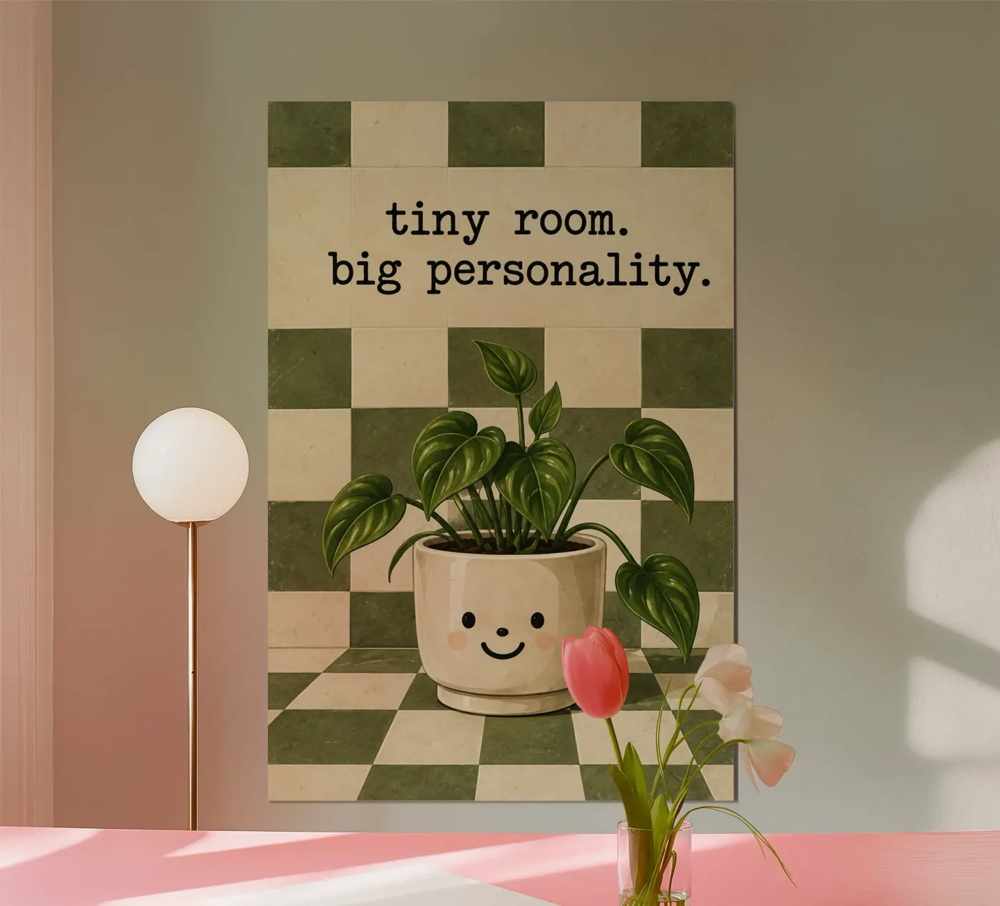 Tiny room Poster von Linsi
