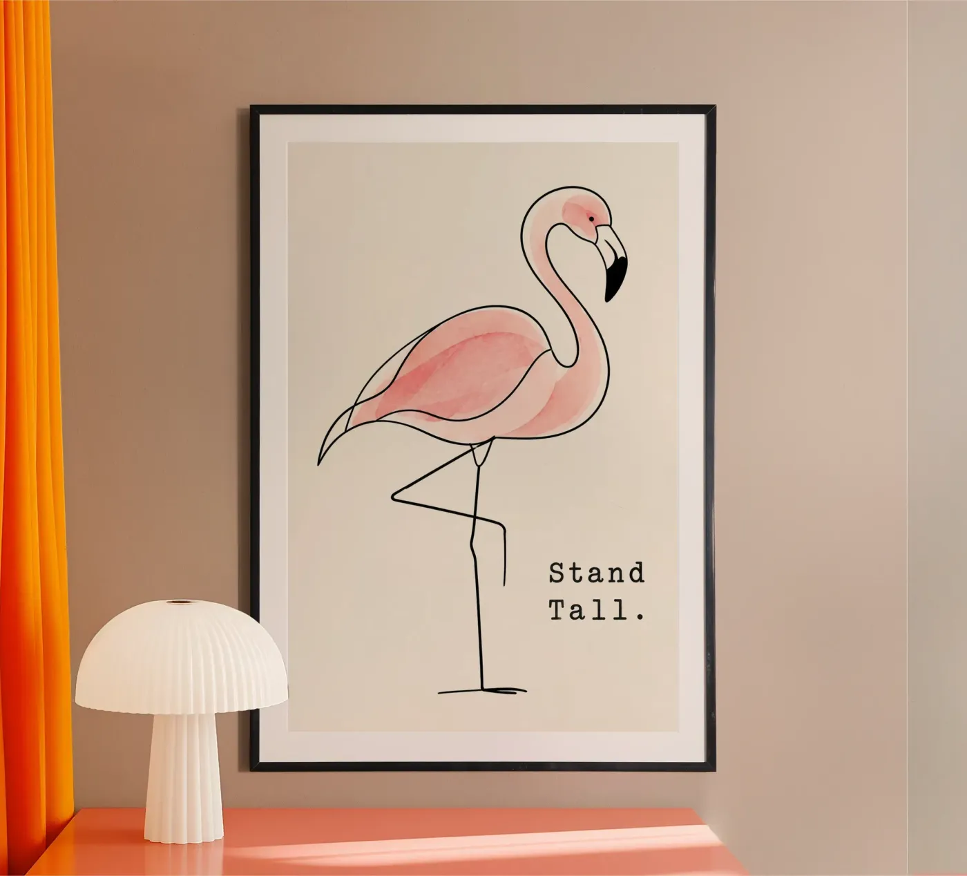 Stand tall poster da Linsi