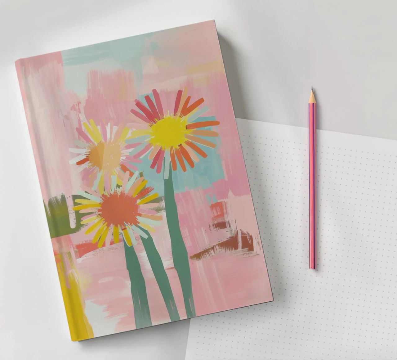 Whispers of Summer notebook by Modern Muse