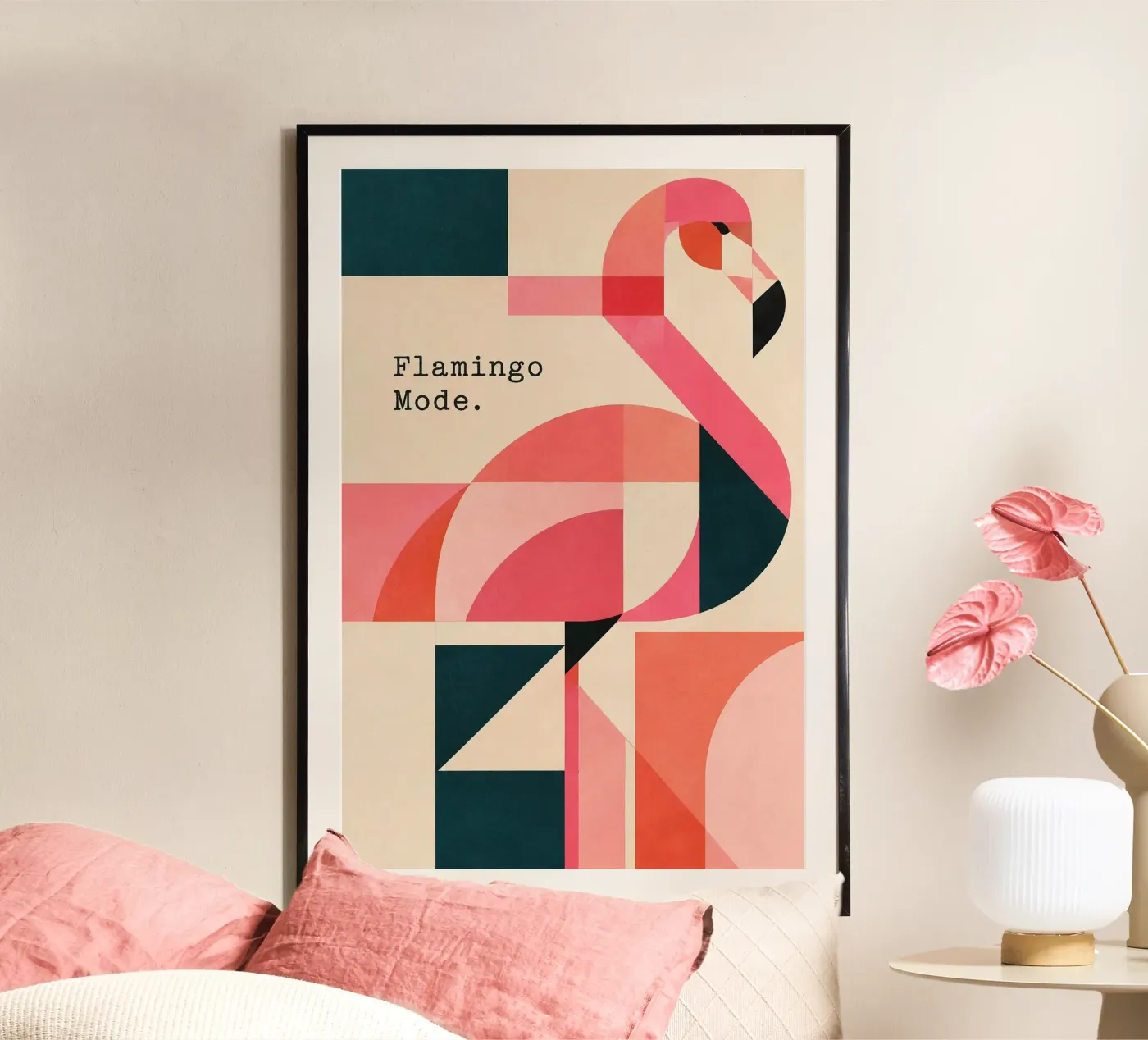 Flamingo poster da Linsi