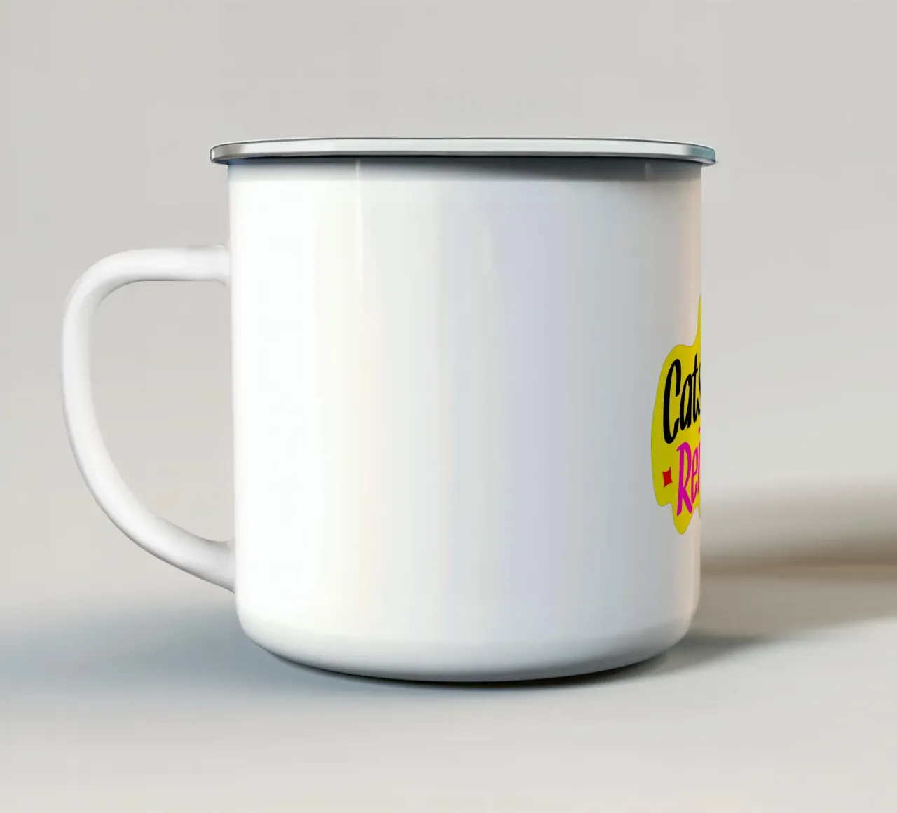 Cats reign tazza in smalto da happieeagle