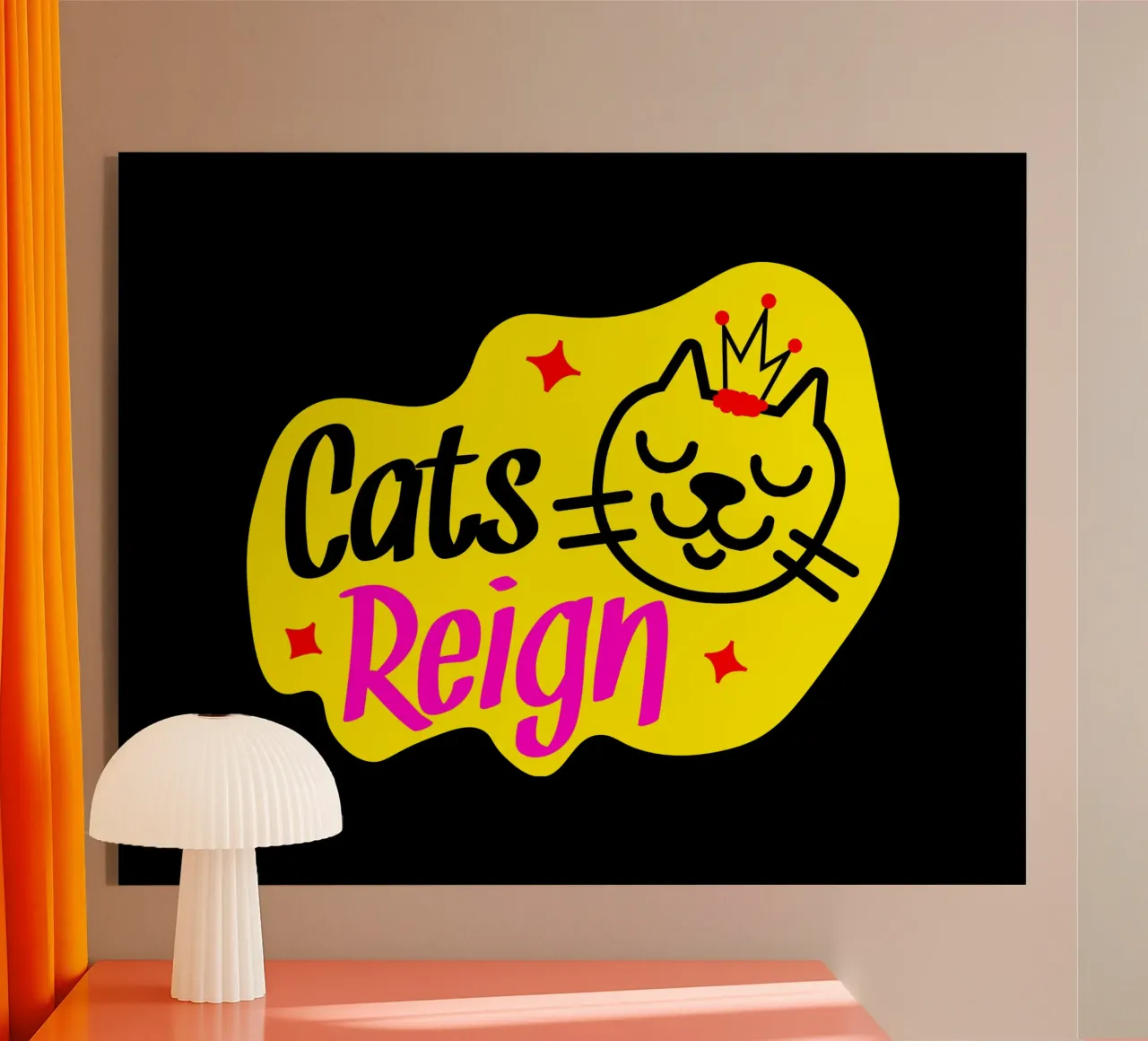 Cats reign plexiglass da happieeagle